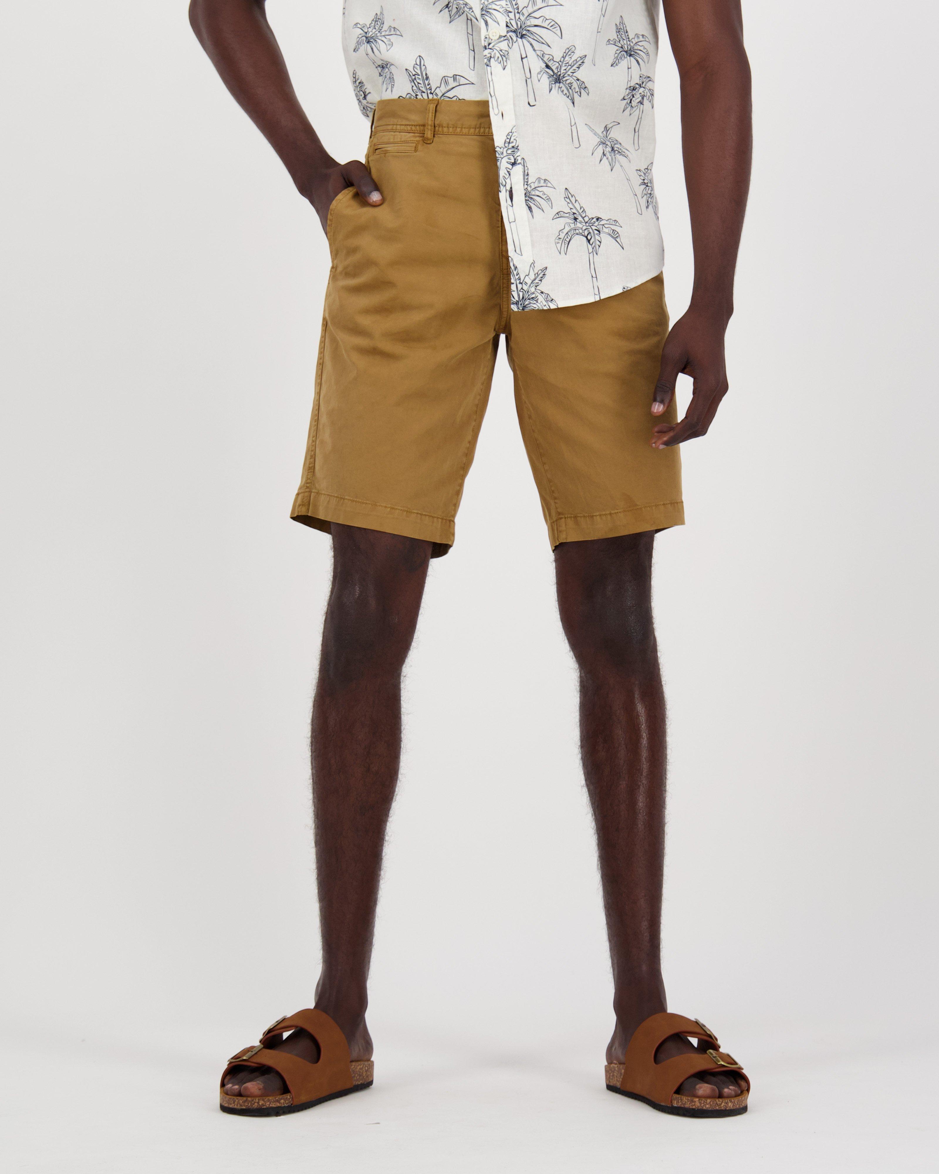 Men’s Harvey Shorts  -  Brown