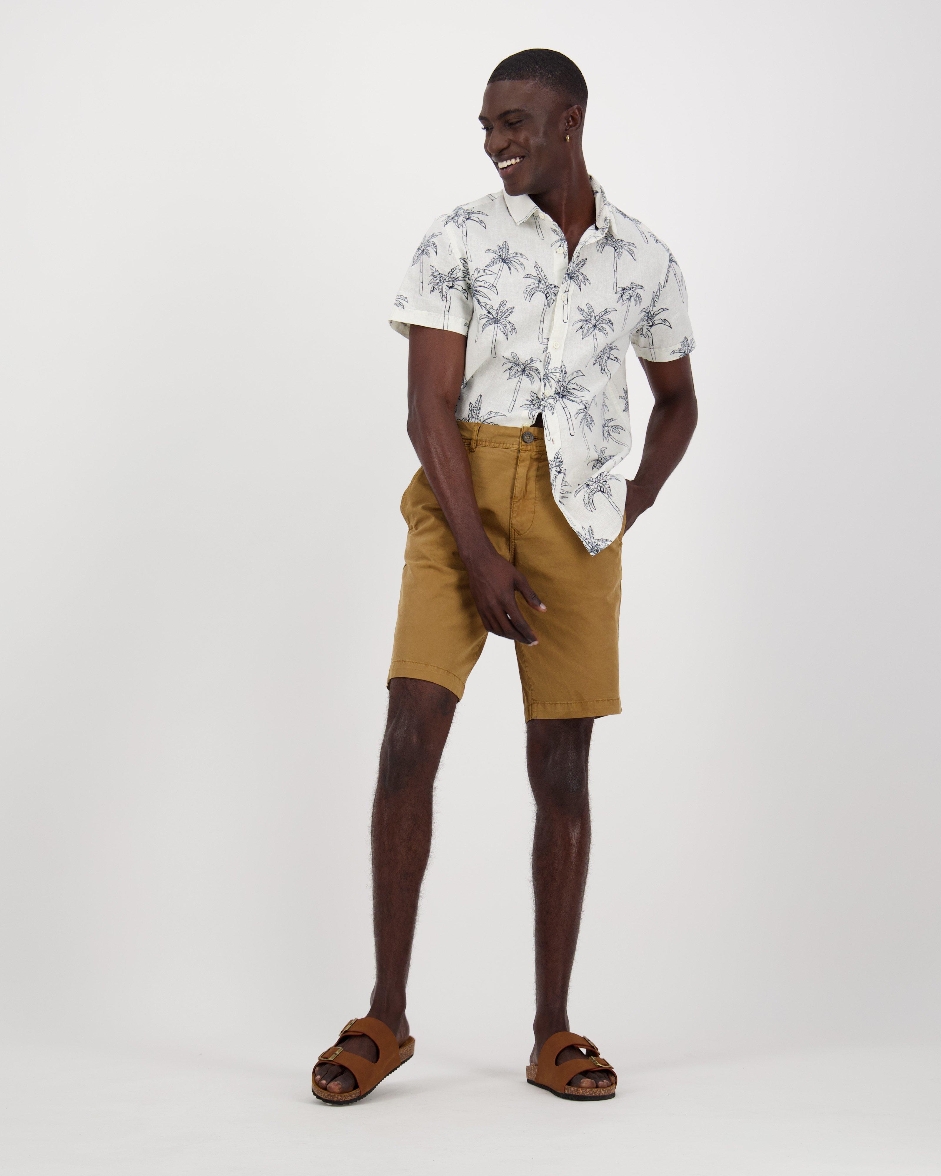 Men’s Harvey Shorts  -  Brown