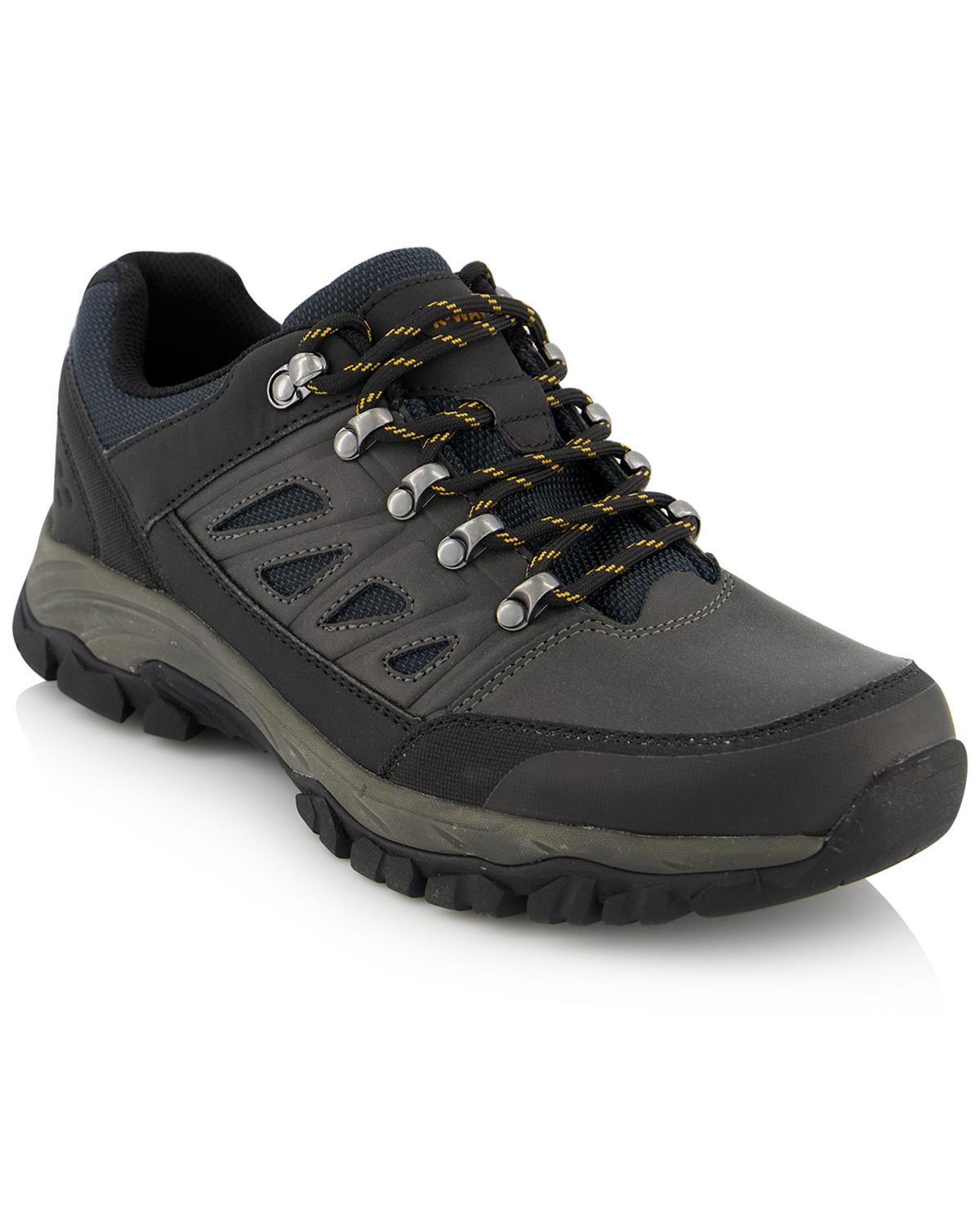 K-Way Elements Men's Nova Hiking Shoes -  Dark Charcoal