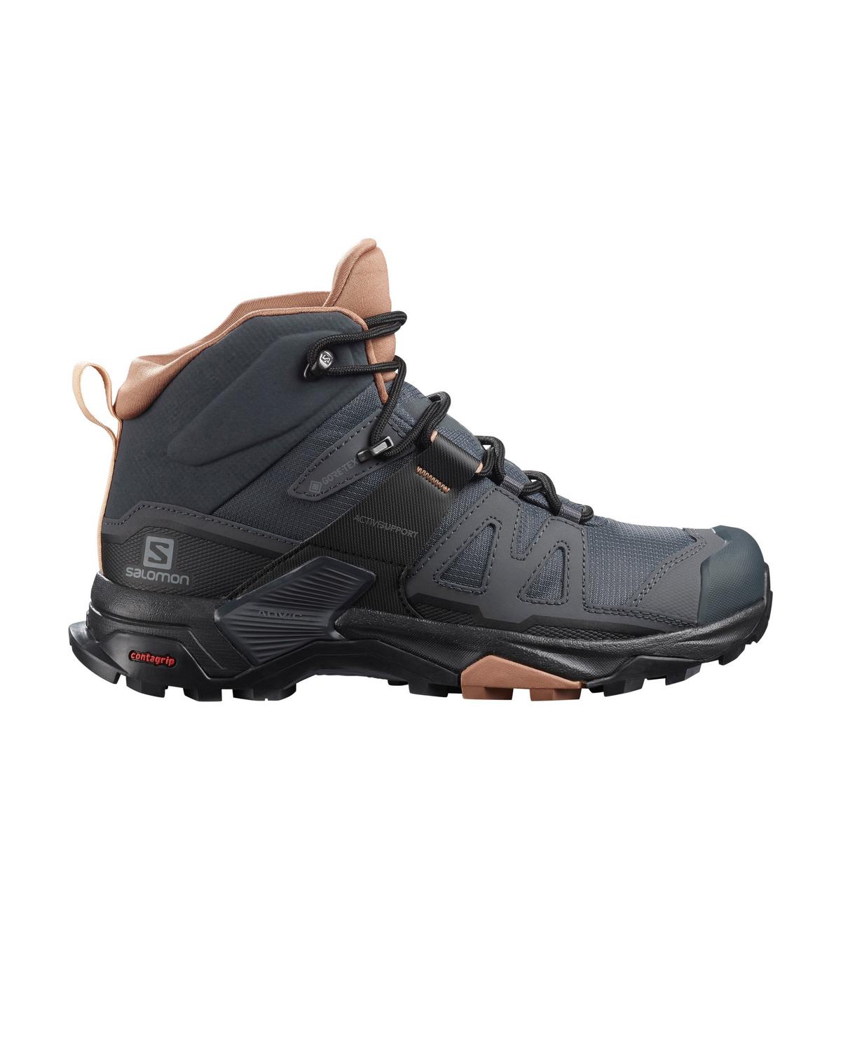 Salomon Women’s X-Ultra 4 Gore-Tex Hiking Boots -  Charcoal
