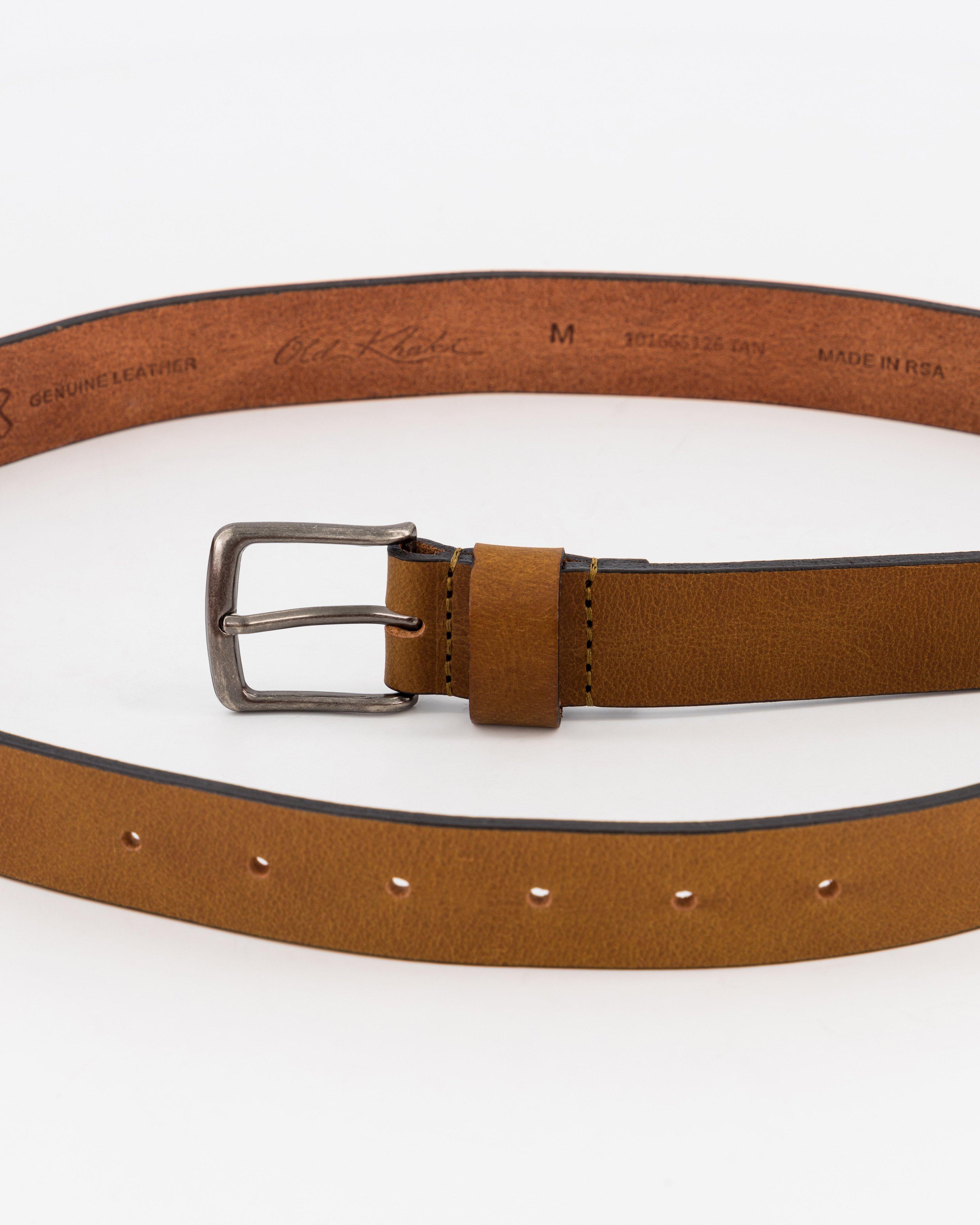 Old Khaki Women's Kodiak Leather Belt -  Tan