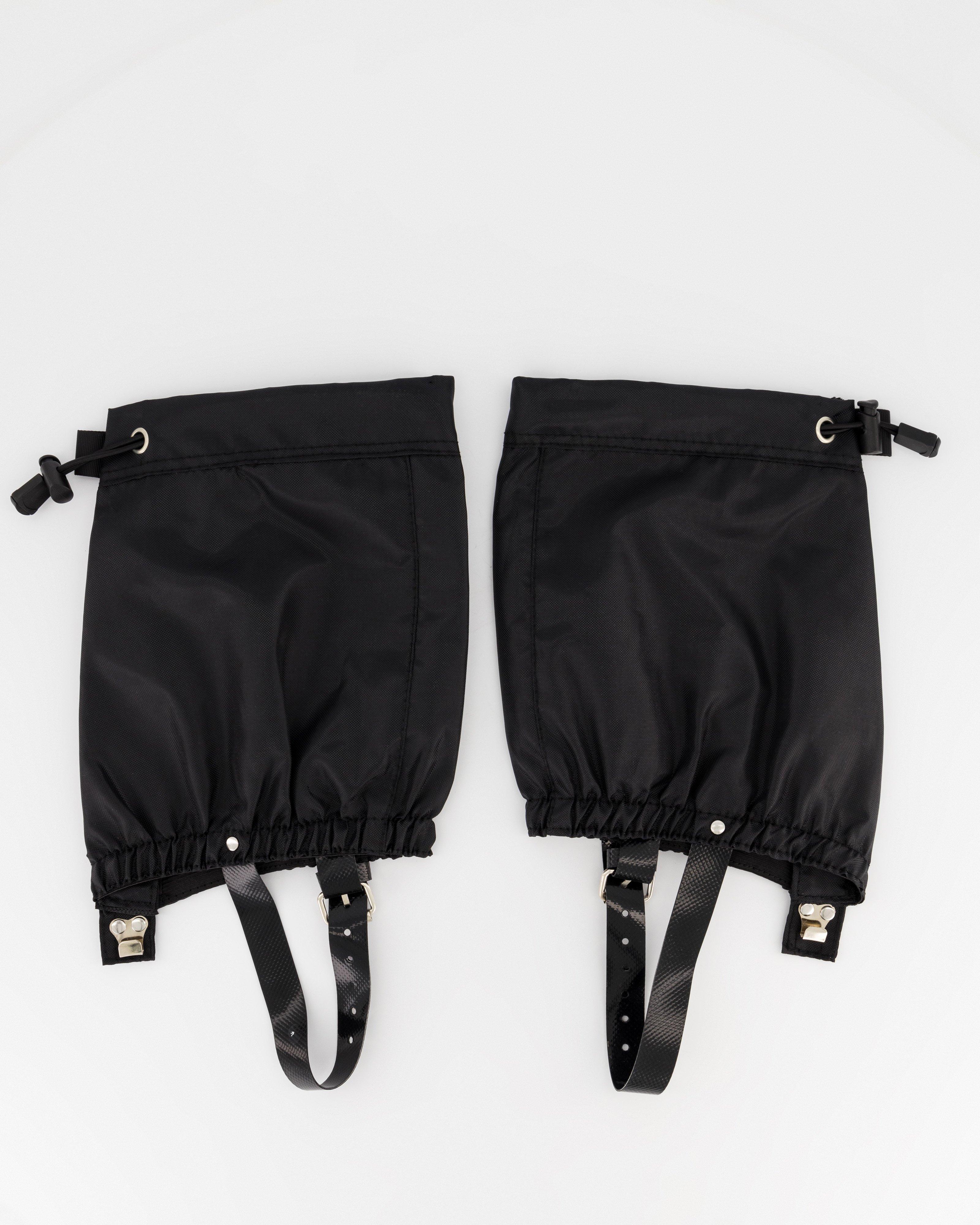 K-Way Wilderness Running Gaiters -  Black