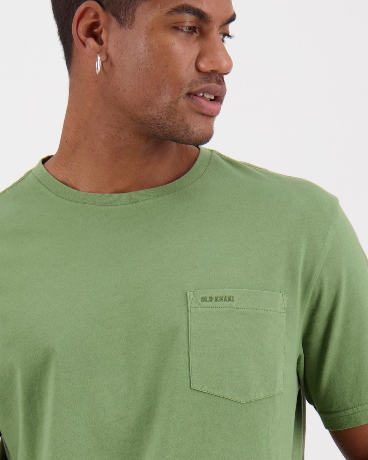 Men's Bandile Relaxed Fit T-Shirt -  Green