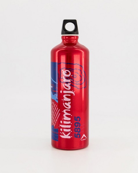 Laken Kilimanjaro Bottle 1L Futura -  red