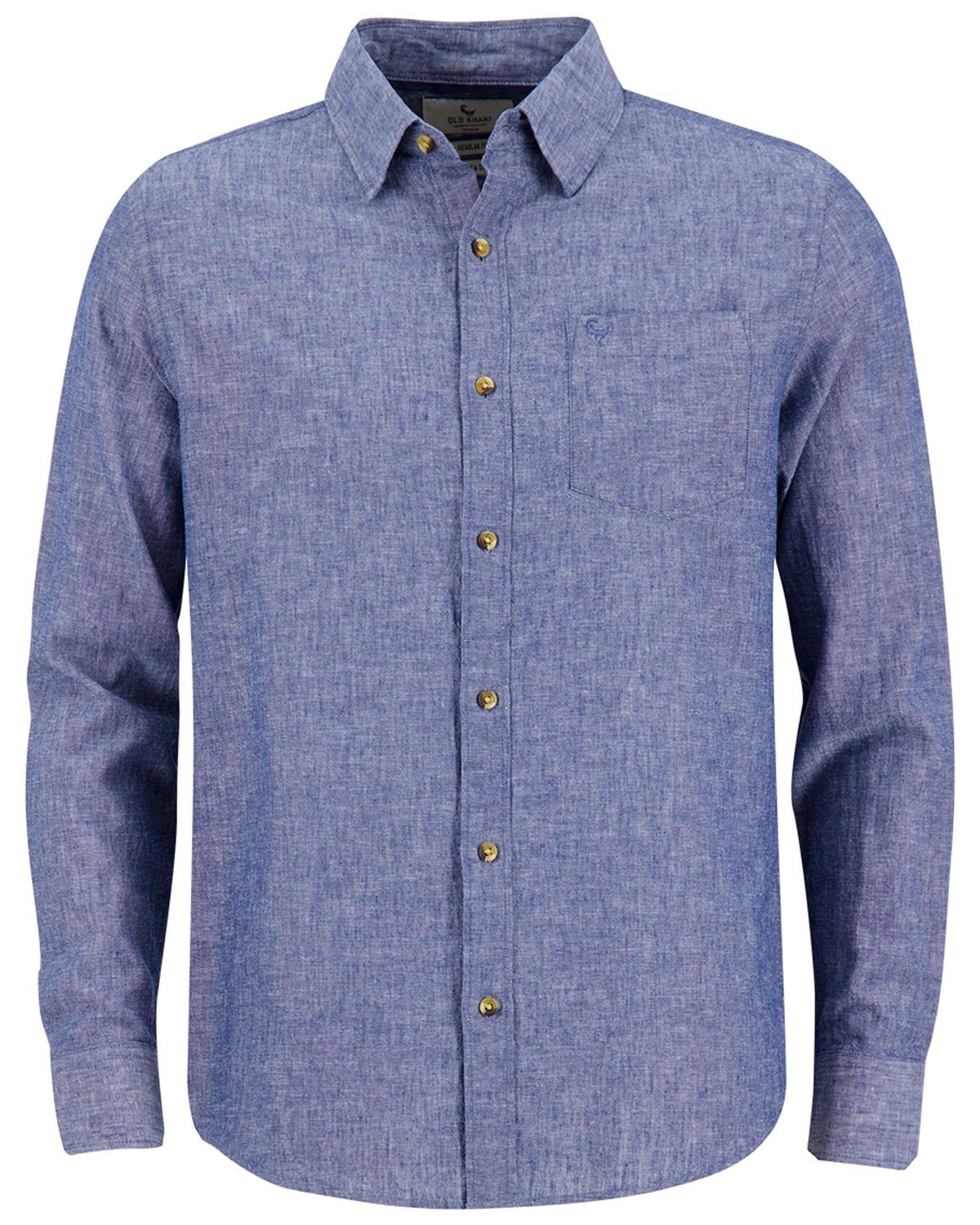 Old Khaki Men’s Camden Regular Shirt -  Blue