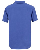 Old Khaki Men’s Laz Linen Slim Fit Shirt -  blue