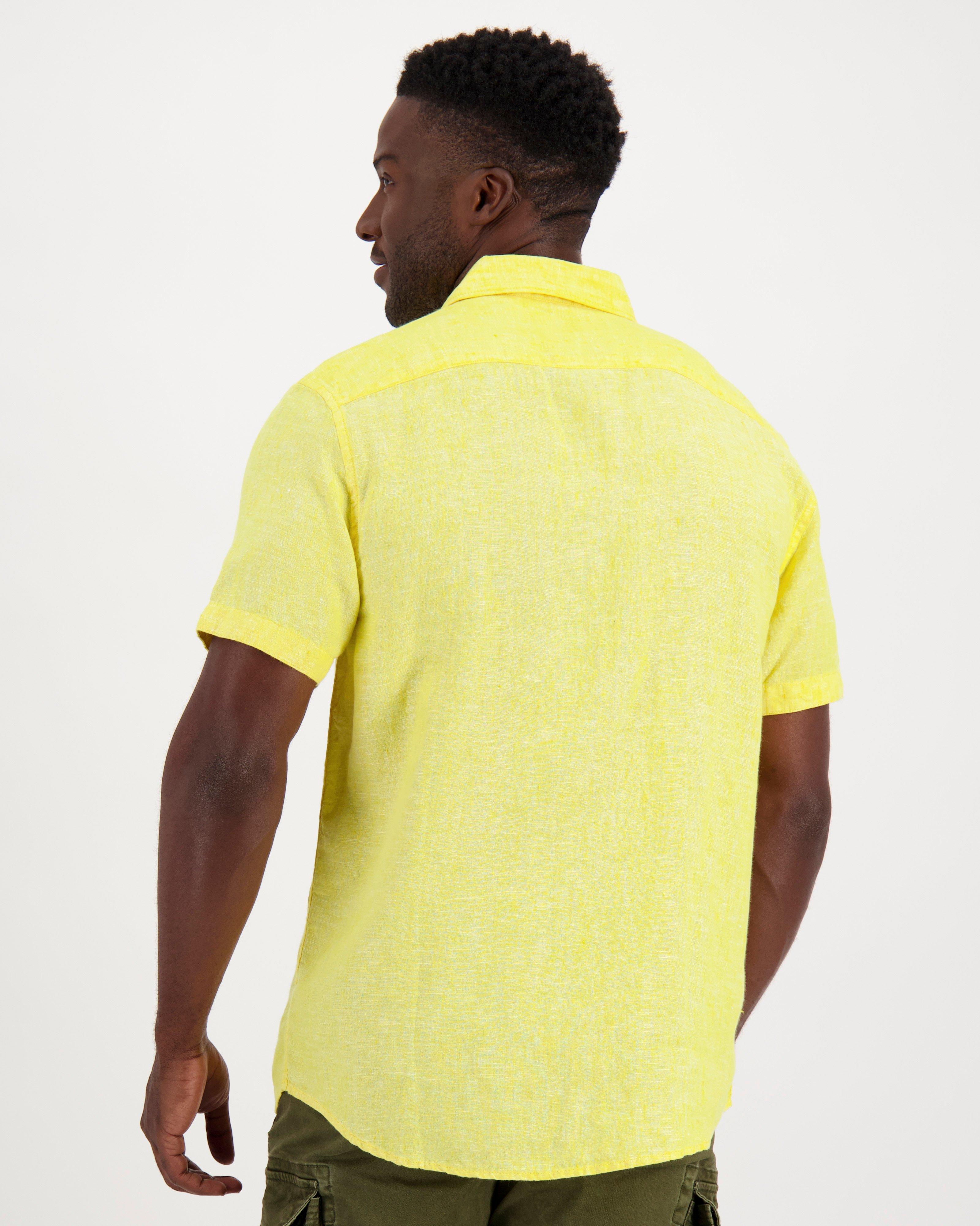 Old Khaki Men’s Laz Linen Slim Fit Shirt