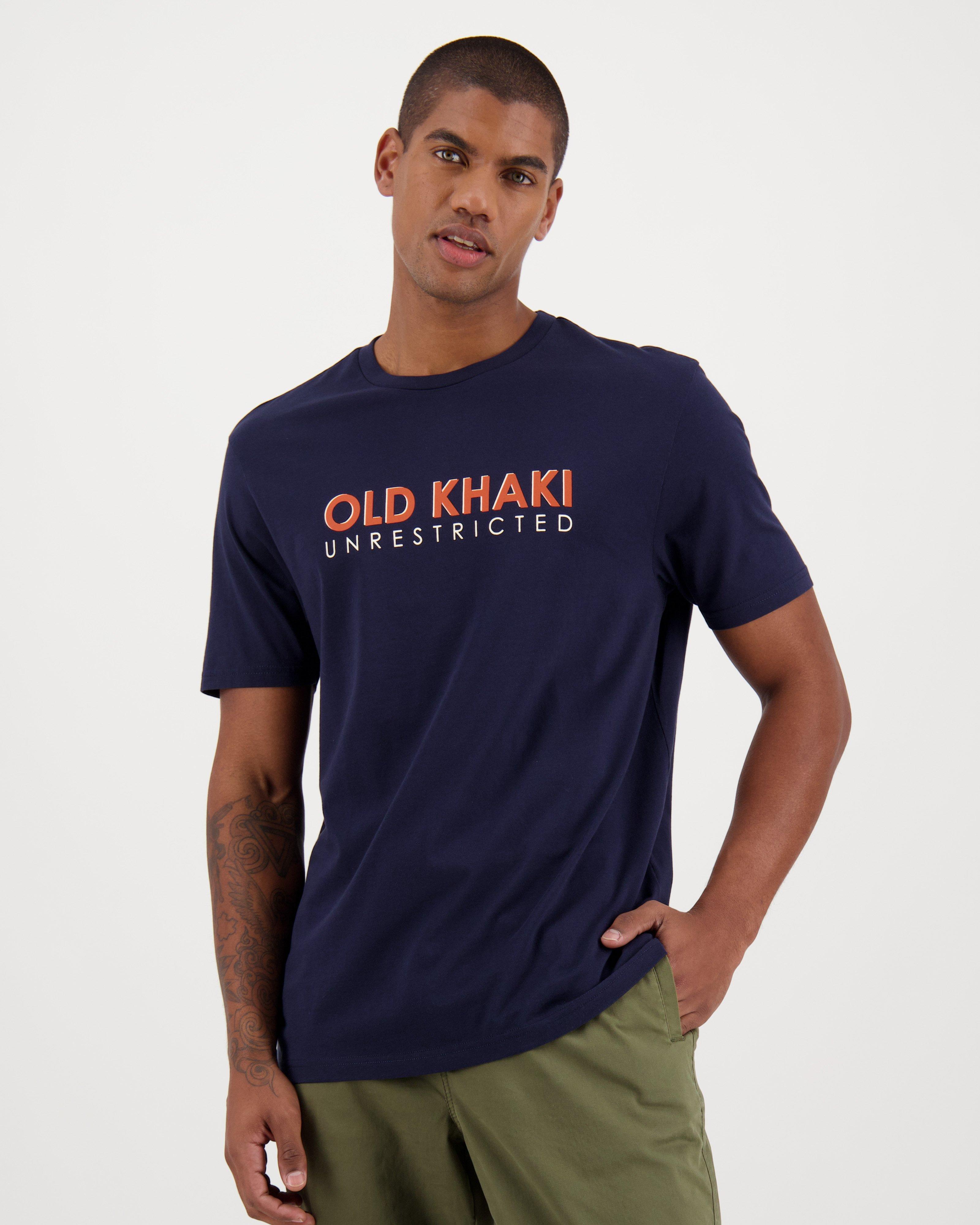 Men’s Mike Relaxed Fit T-Shirt  -  Navy