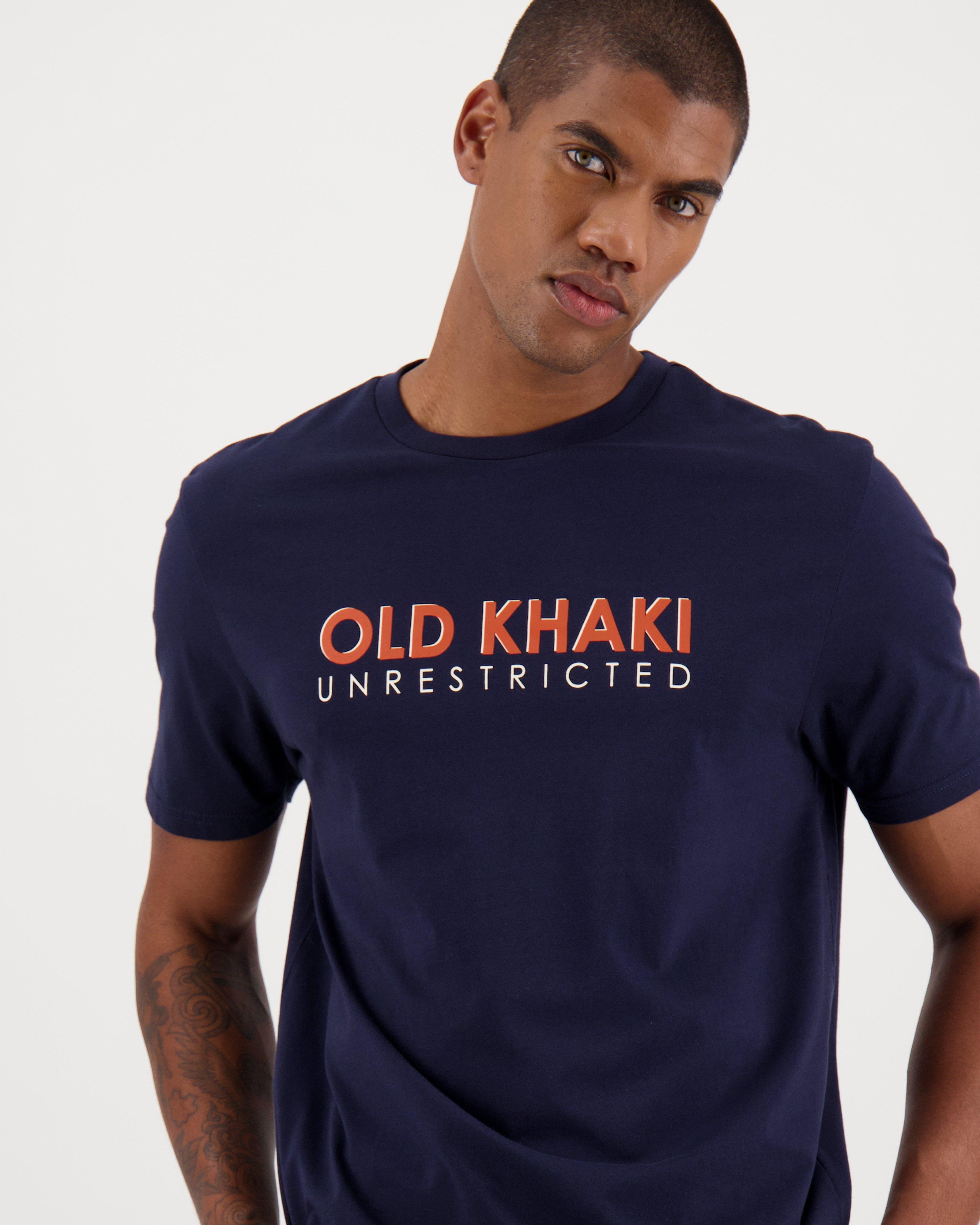 Men’s Mike Relaxed Fit T-Shirt  -  Navy