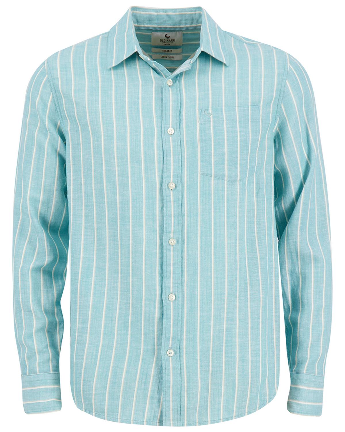 Old Khaki Men's Vic Regular Fit Shirt -  Blue