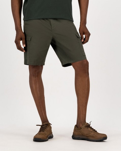 K-Way Elements Men’s Safari Cargo Shorts -  olive