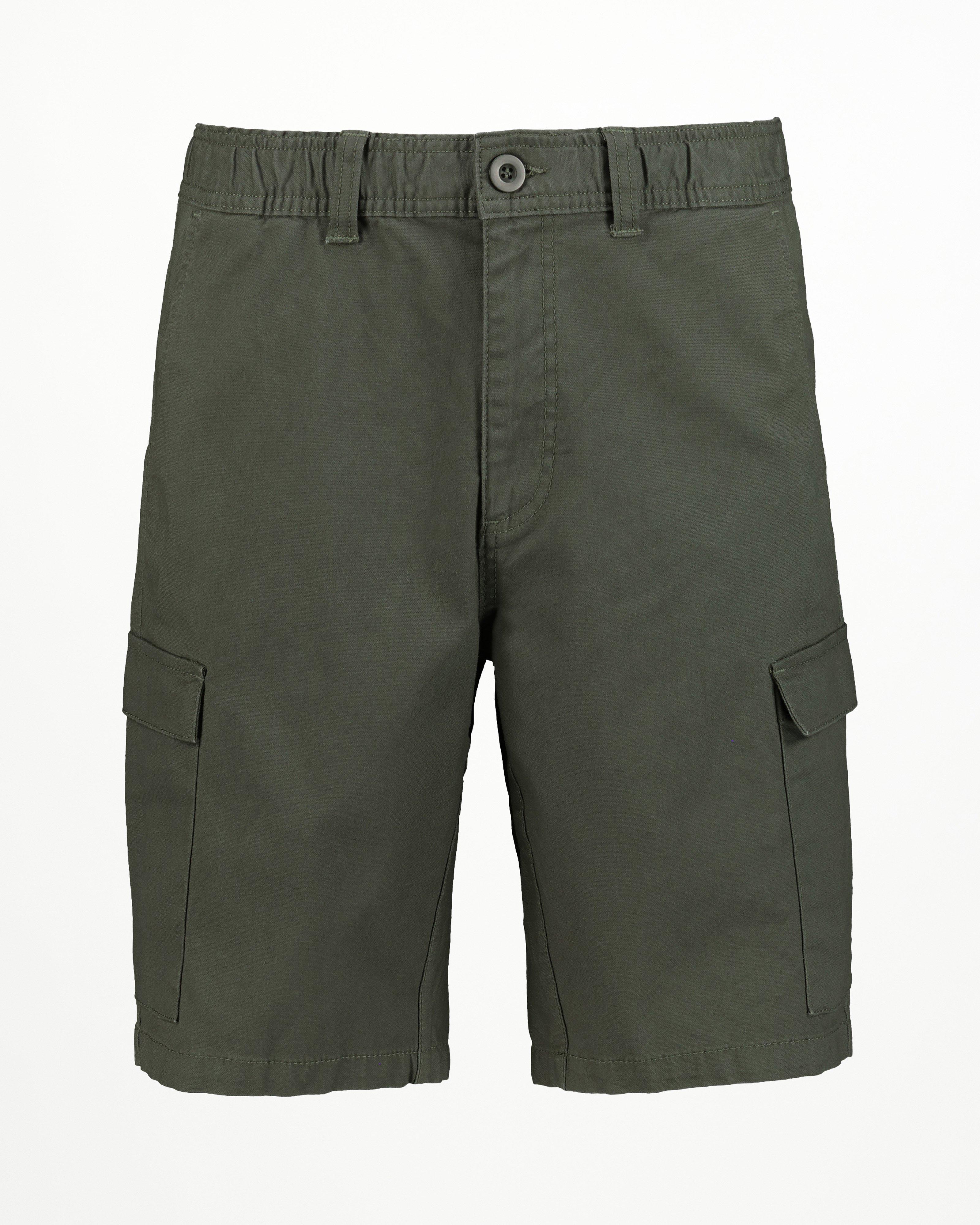 K-Way Elements Men’s Safari Cargo Shorts -  Olive