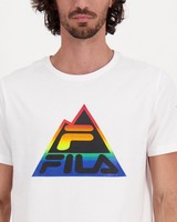 FILA Men’s White Tide T-Shirt -  white