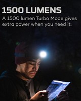 Nebo Einstein™ 1 500 Lumen Flex Headlamp -  black