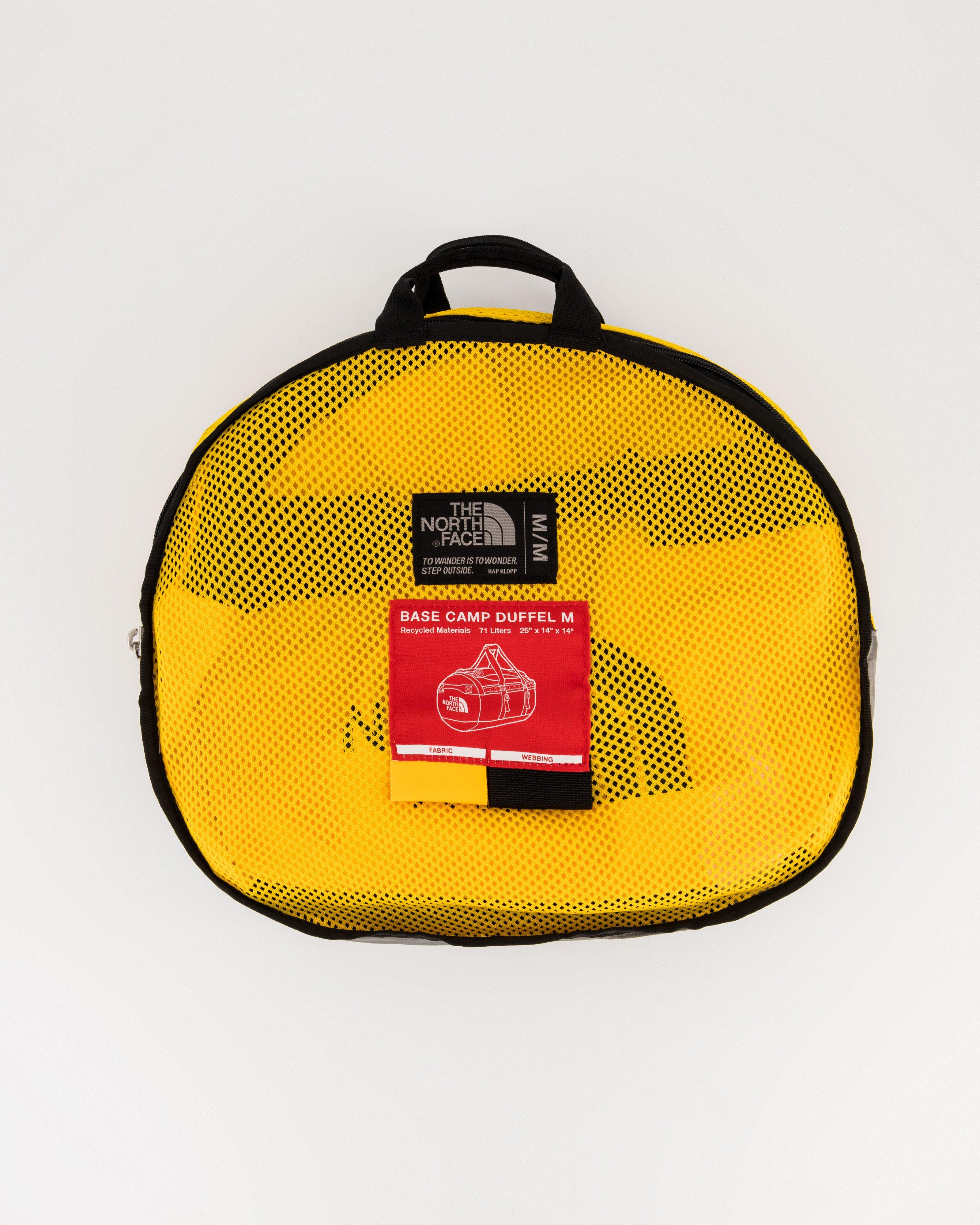 The North Face Medium Base Camp Duffel Bag - 71L -  Yellow