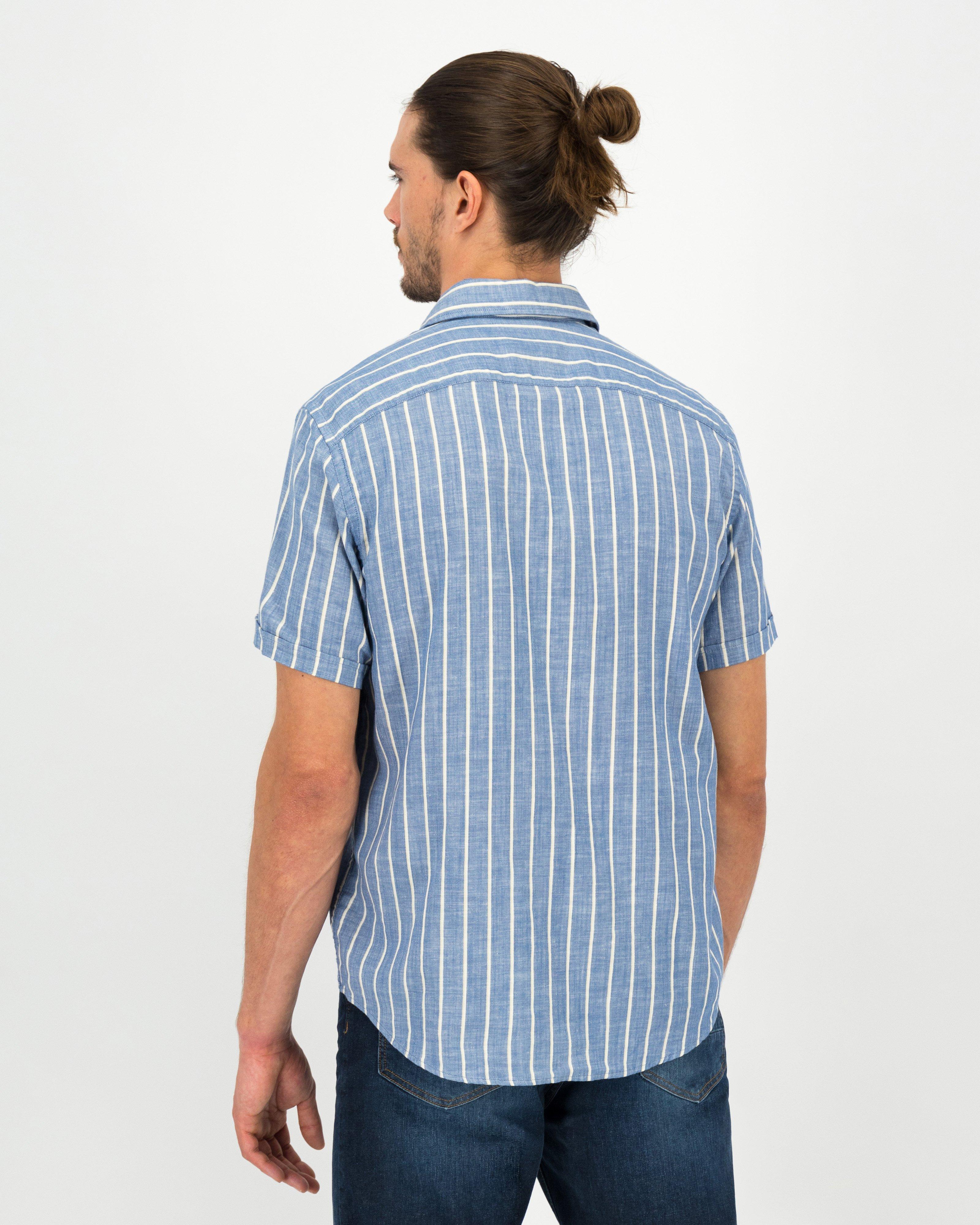 Old Khaki Men’s Cyril Shirt -  Navy