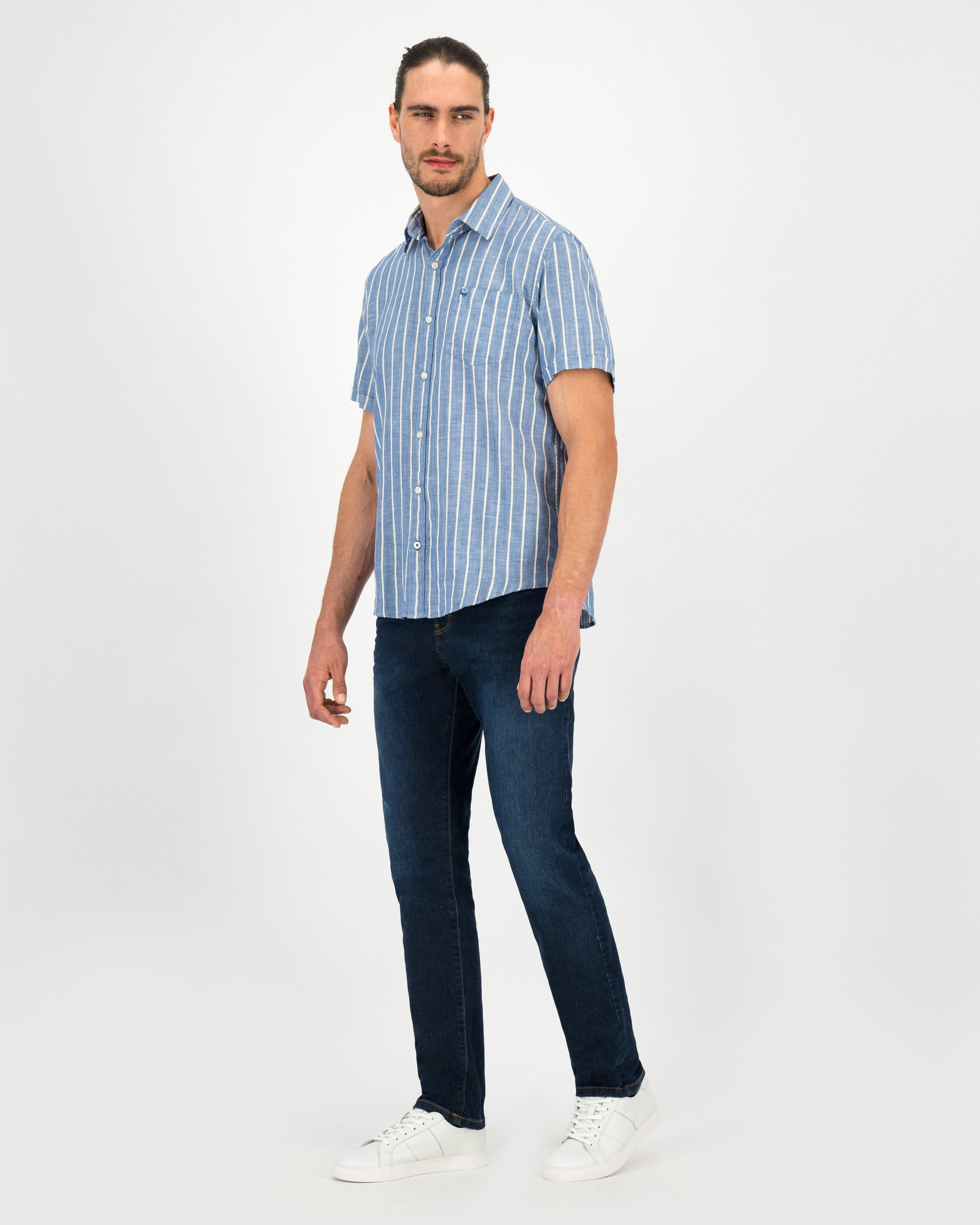 Old Khaki Men’s Cyril Shirt -  Navy