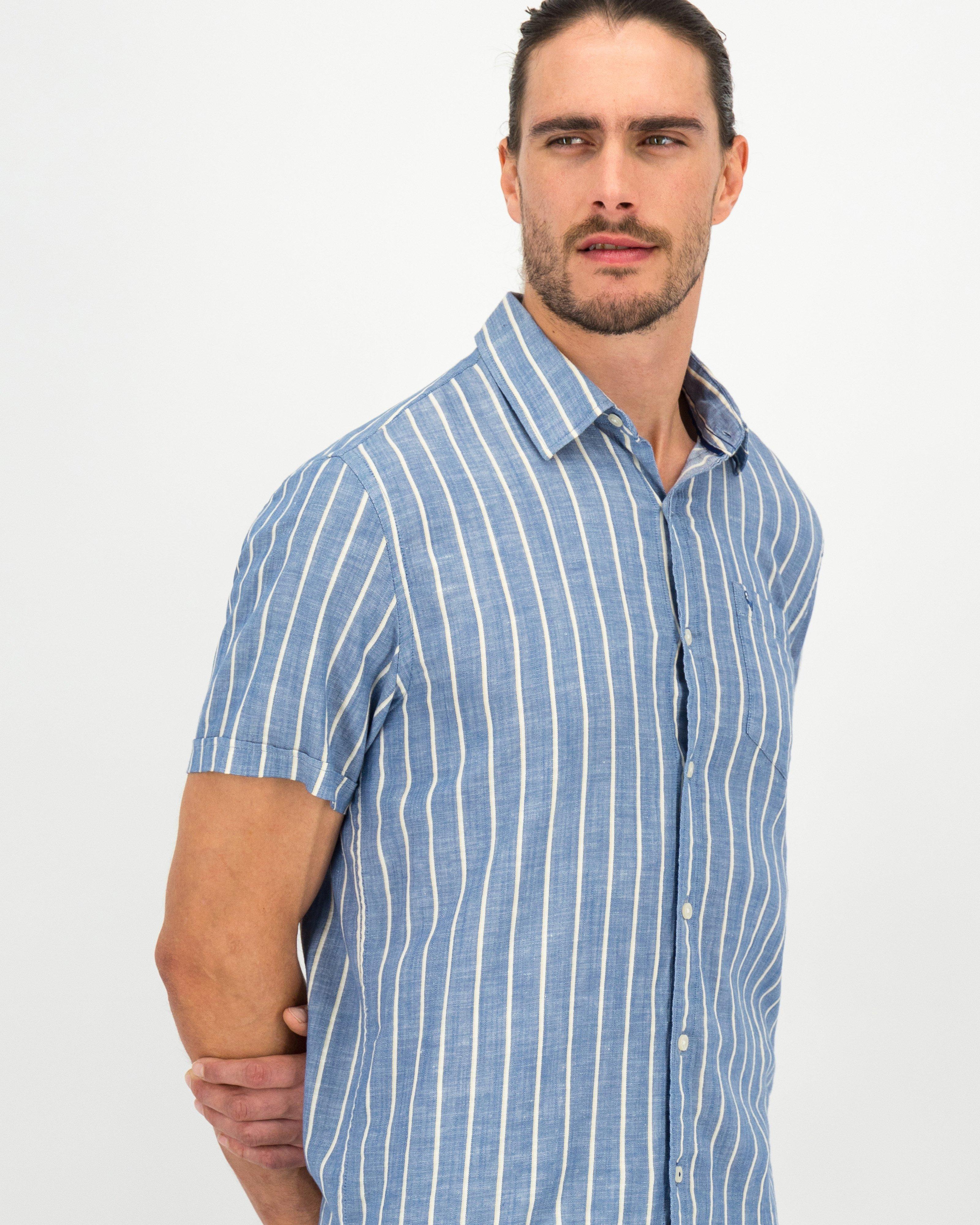 Old Khaki Men’s Cyril Shirt -  Navy