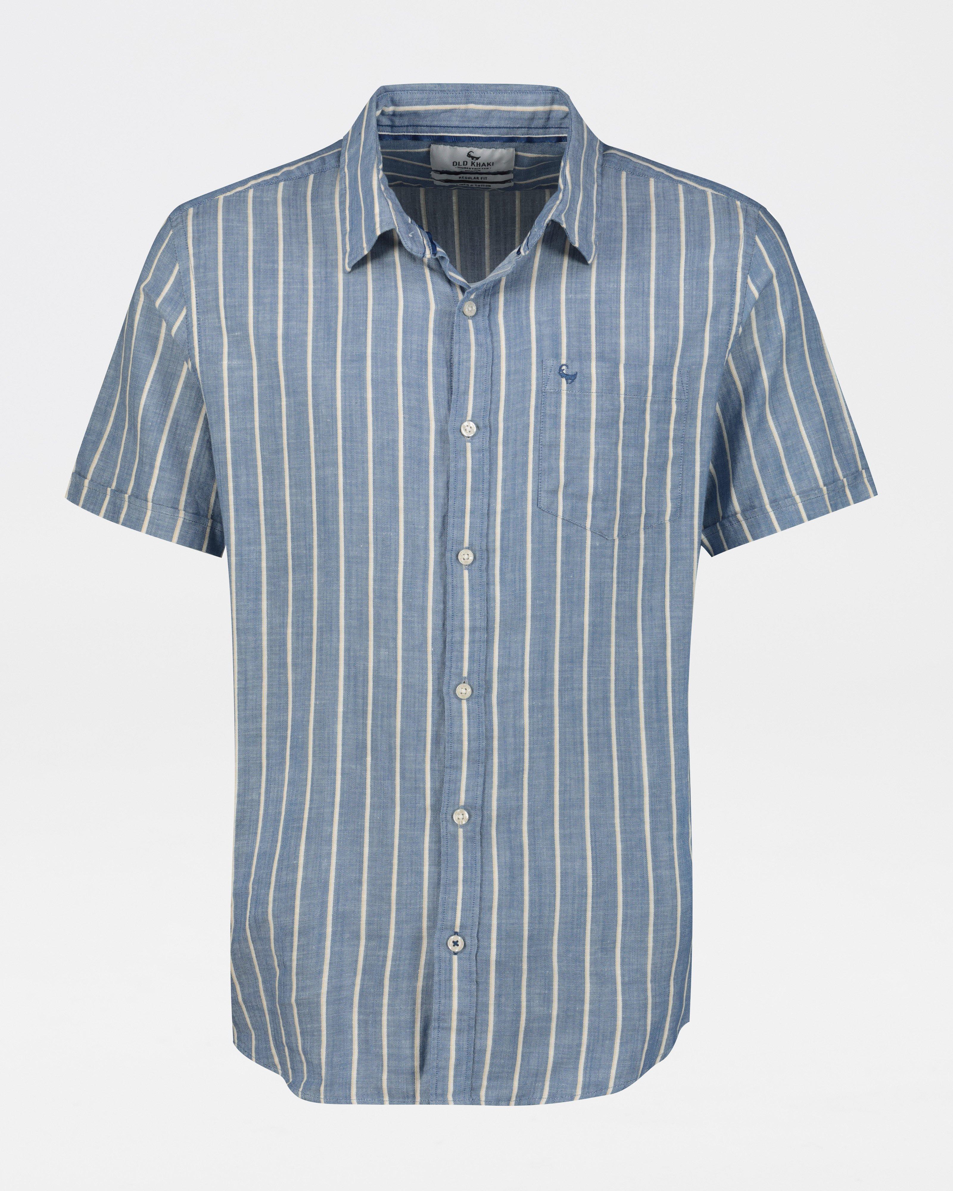 Old Khaki Men’s Cyril Shirt -  Navy