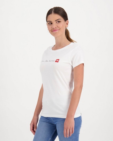 The North Face Women's Never Stop Exploring T-Shirt -  white