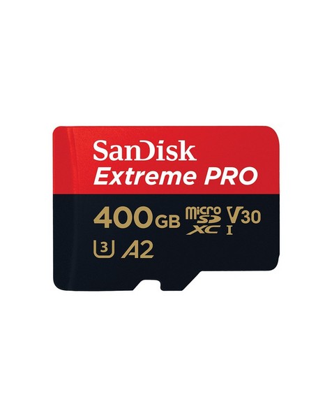 Sandisk Extreme Pro microSDXC 400GB + SD Adapter -  nocolour