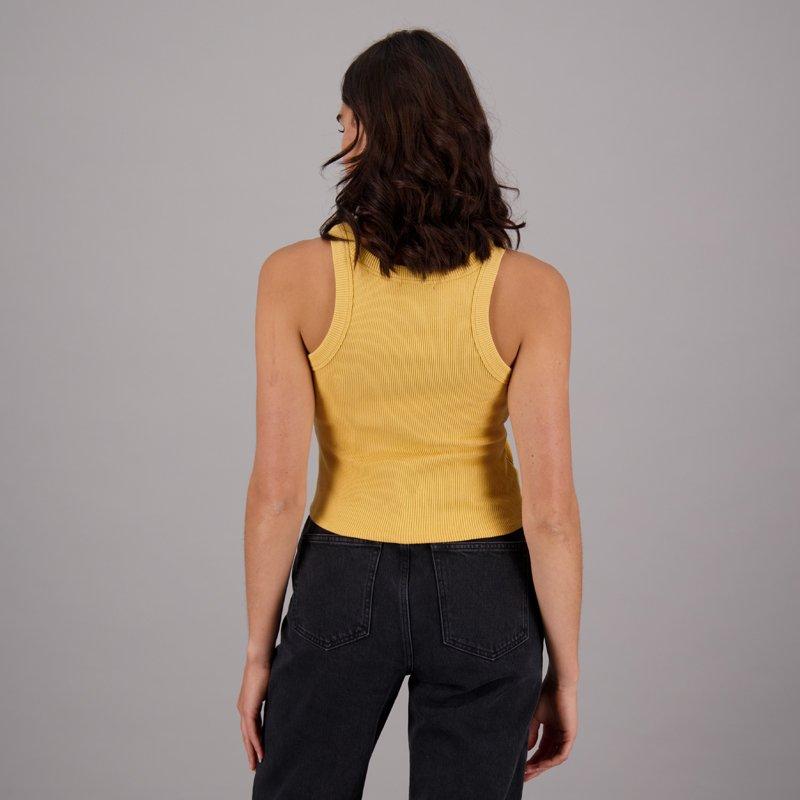 Women’s Evella Ribbed Cami -  Ochre