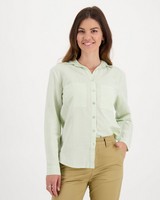 Rare Earth Women’s Avery Woven Shirt -  lightgreen