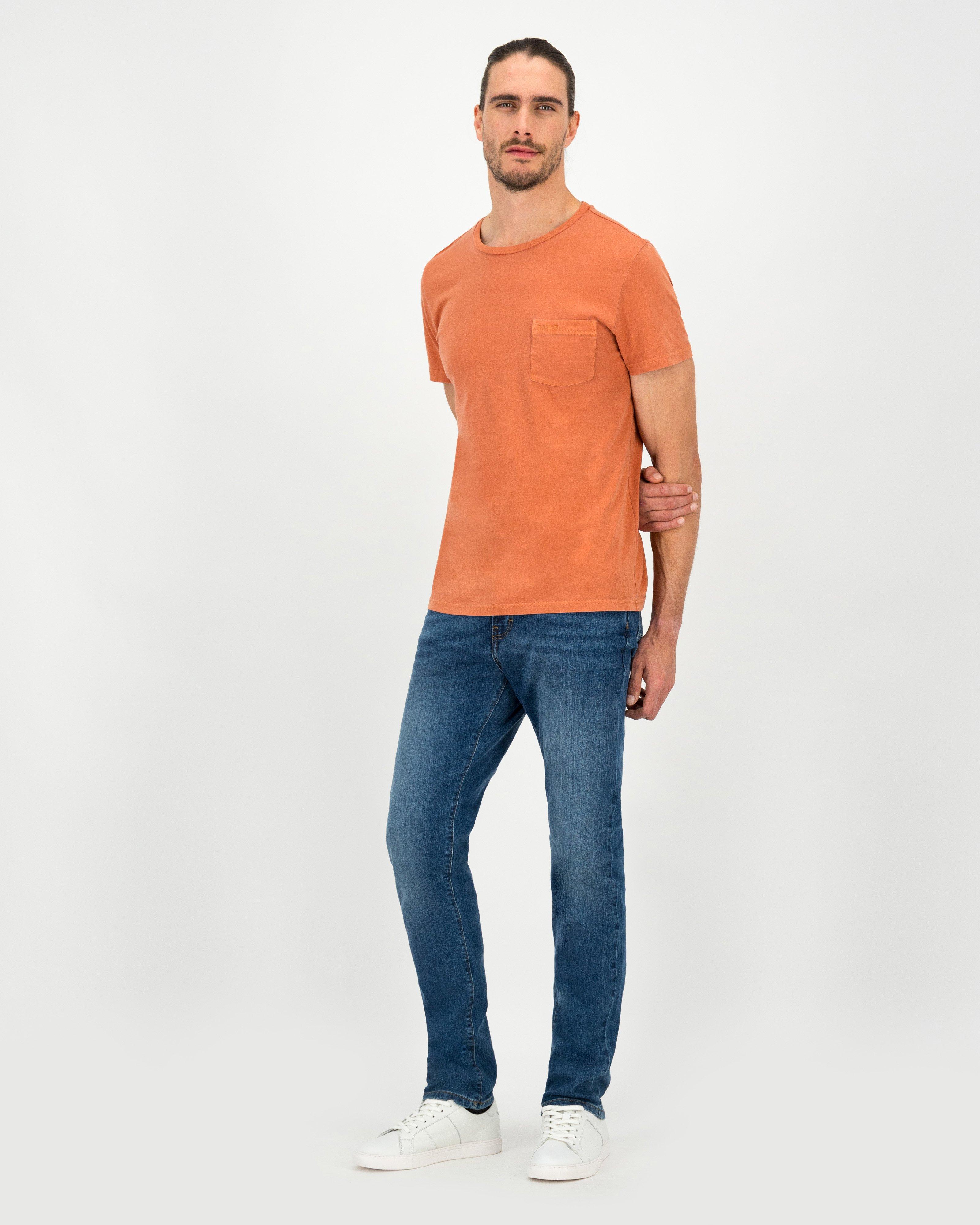 Old Khaki Men's Heinz T-shirt -  Orange