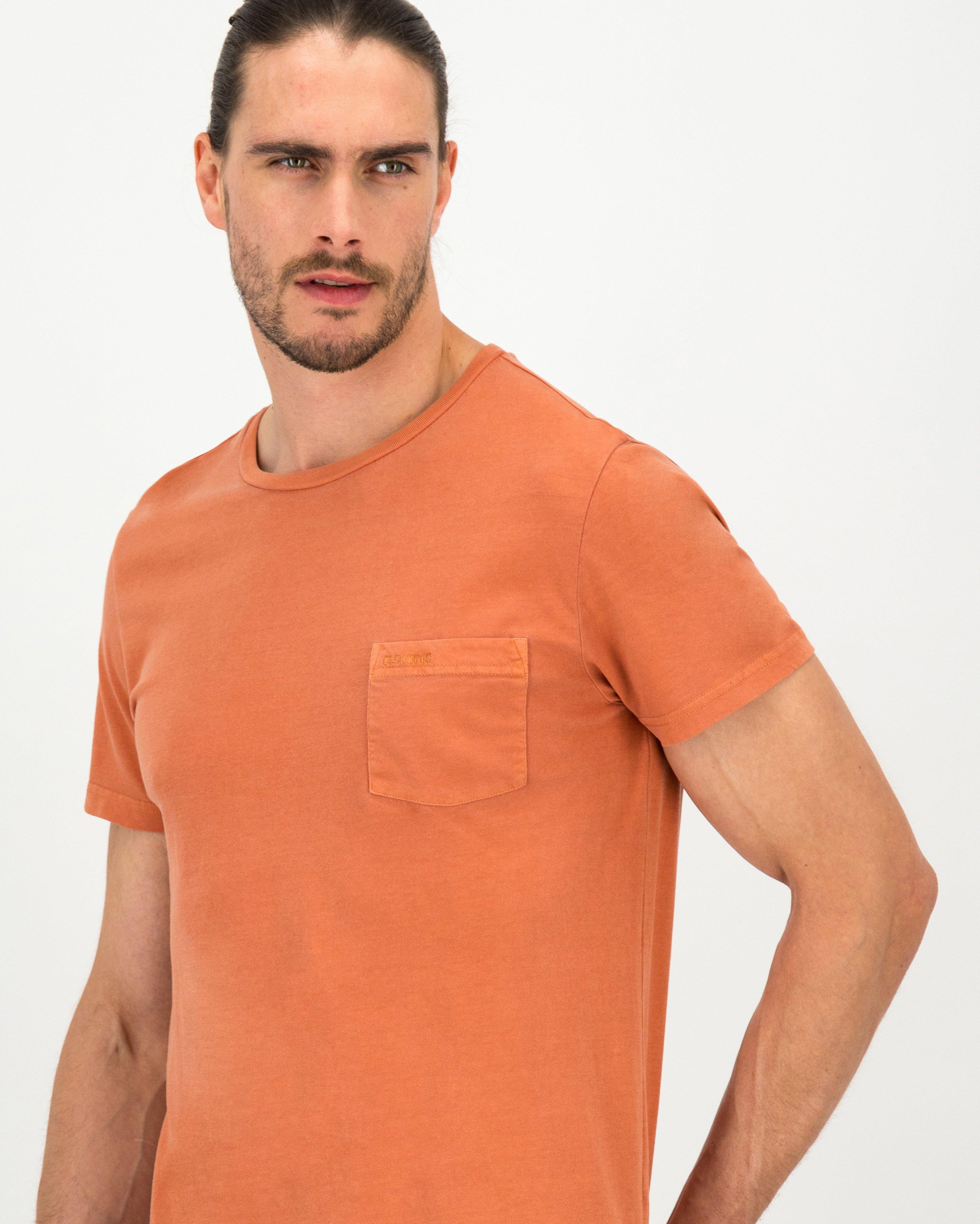 Old Khaki Men's Heinz T-shirt -  Orange