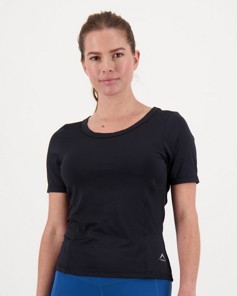 K-Way Pulse Women’s Tech T-Shirt -  black