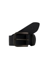 Old Khaki Men's Ranger Worn Leather Belt -  black