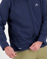 K-Way Felix Eco ES Softshell Jacket Mens -  navy
