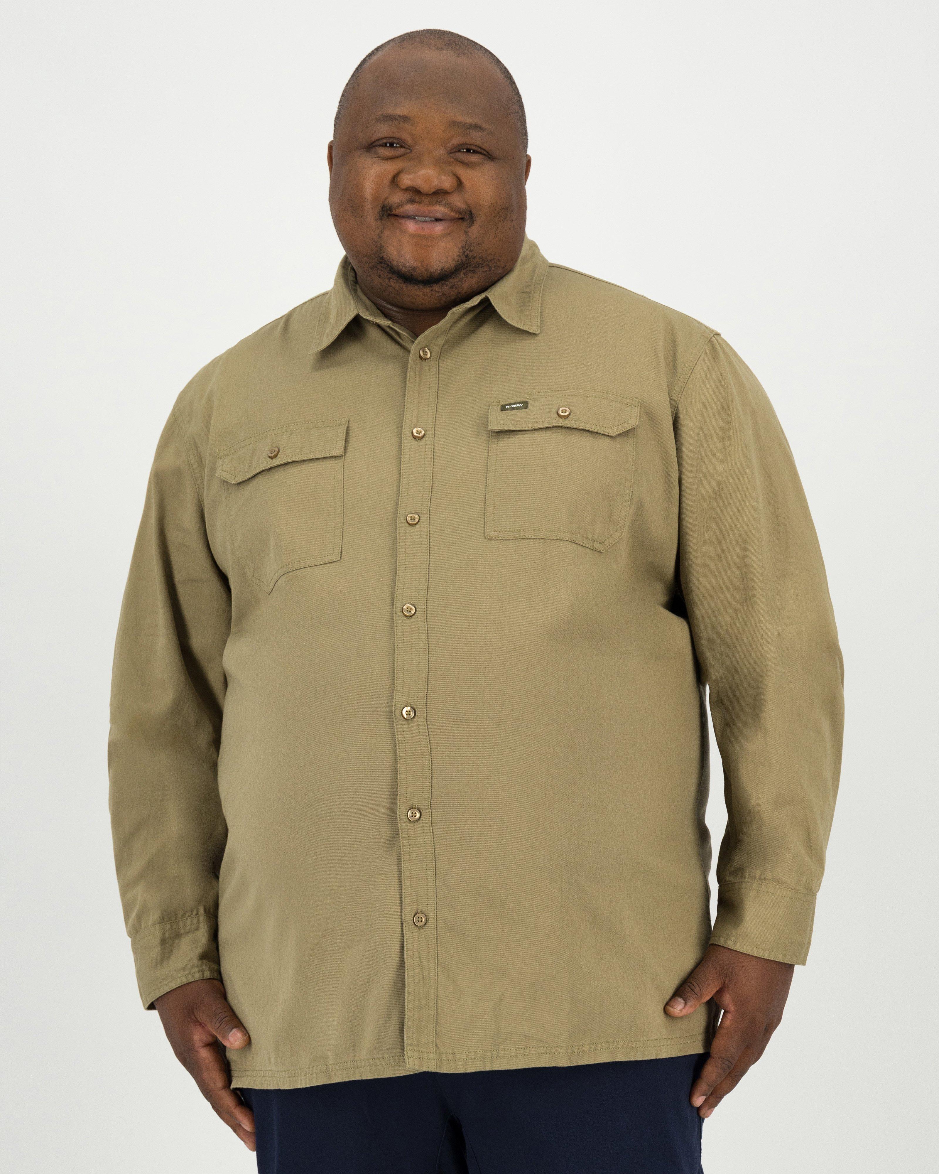 Men's Safari Shirt: Long Sleeve