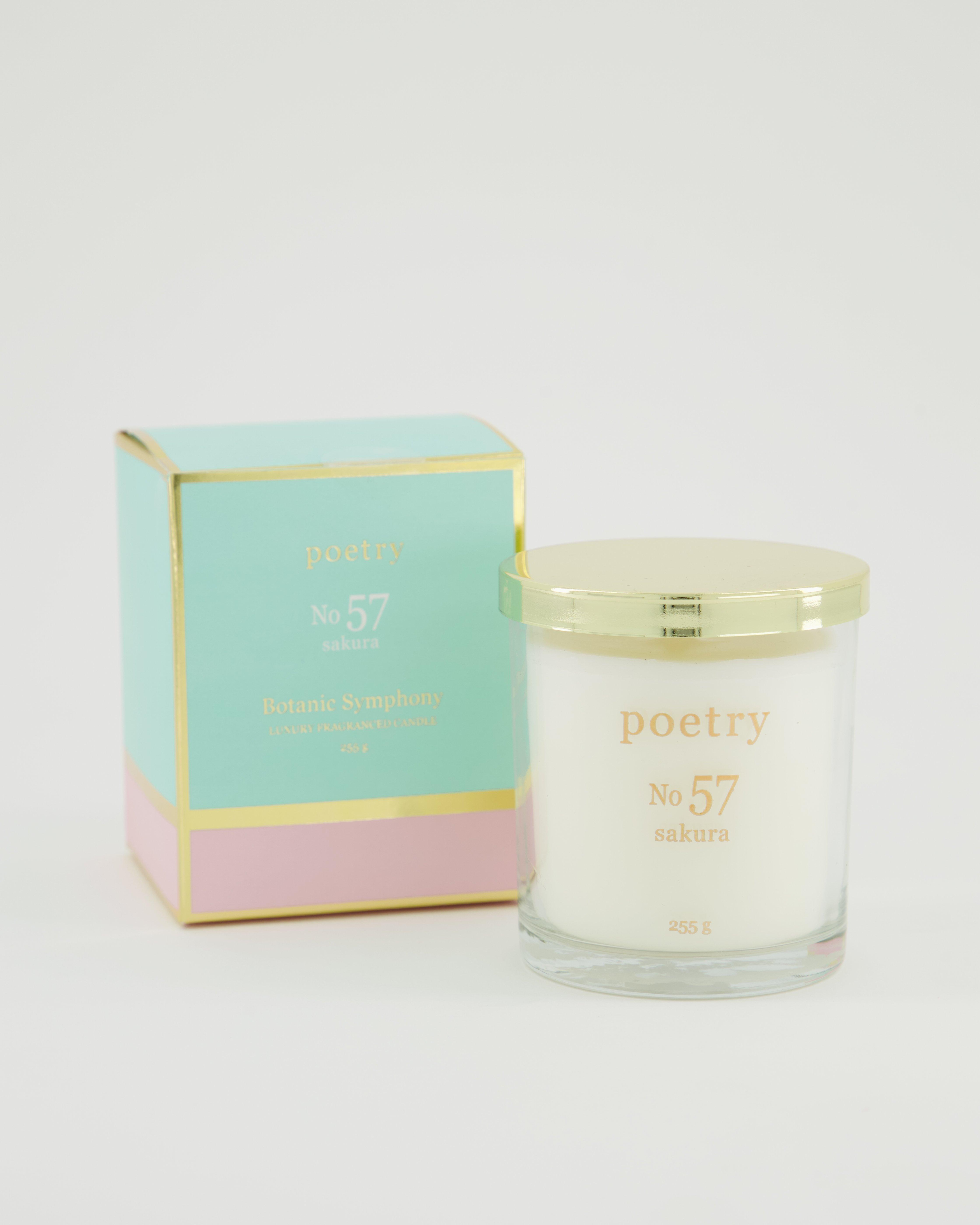 Sakura Candle -  Light Blue