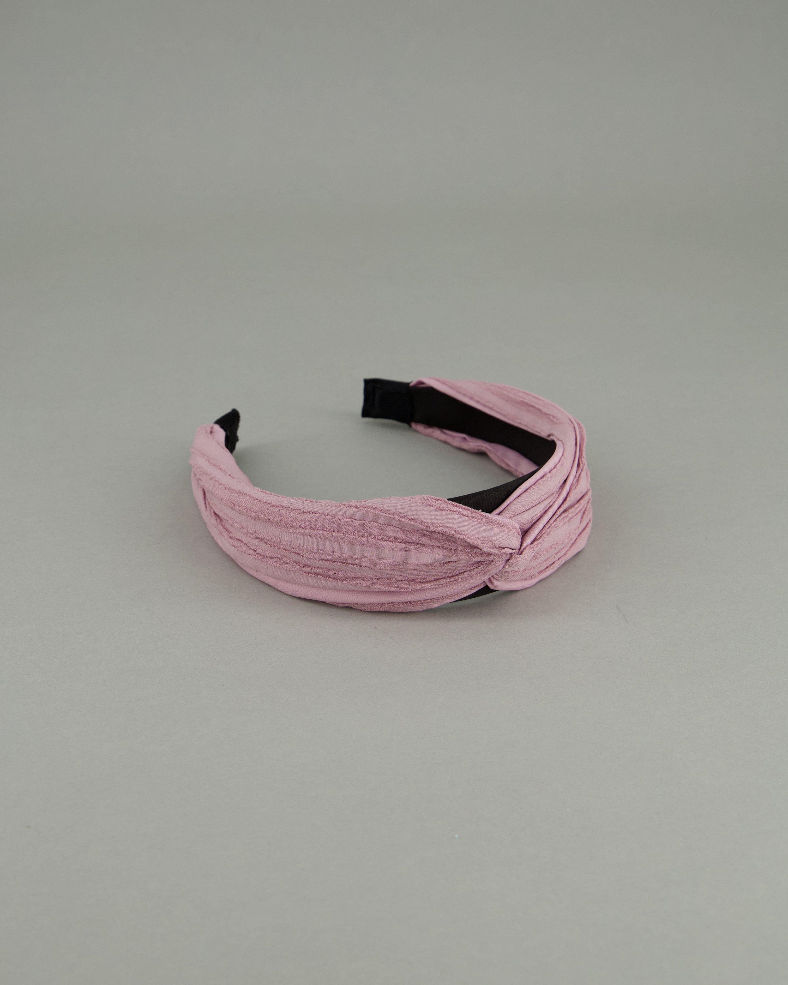 Women’s Hillarie Textured Aliceband  -  Pink