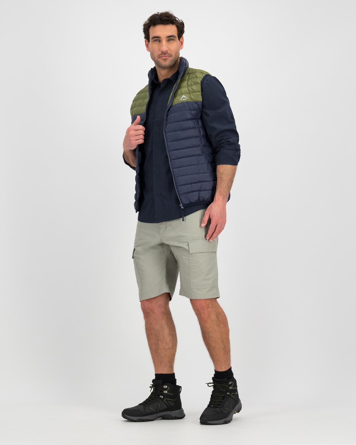 K-Way Expedition Series Men's Tech Cargo Shorts -  Driftwood
