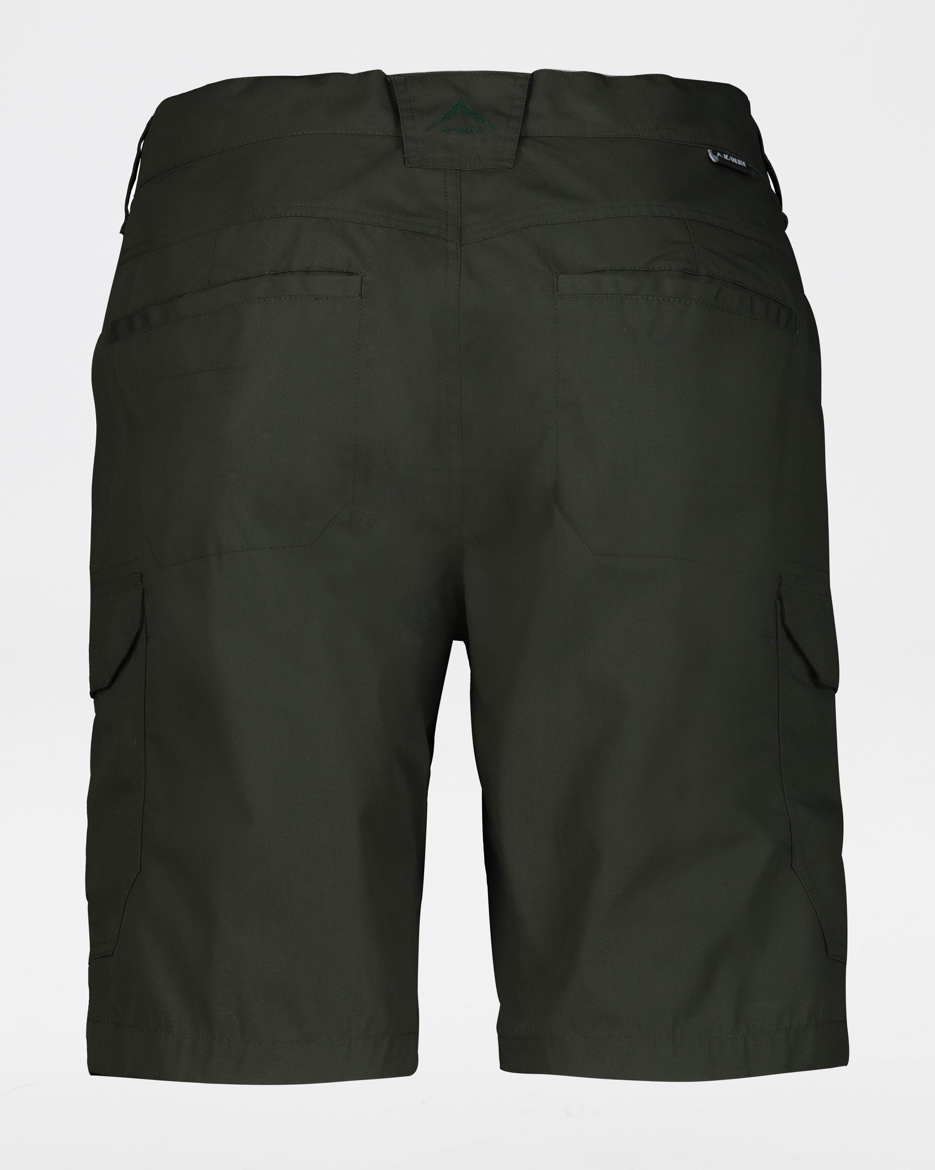 K-Way Expedition Series Men's Tech Cargo Shorts -  Dark Olive