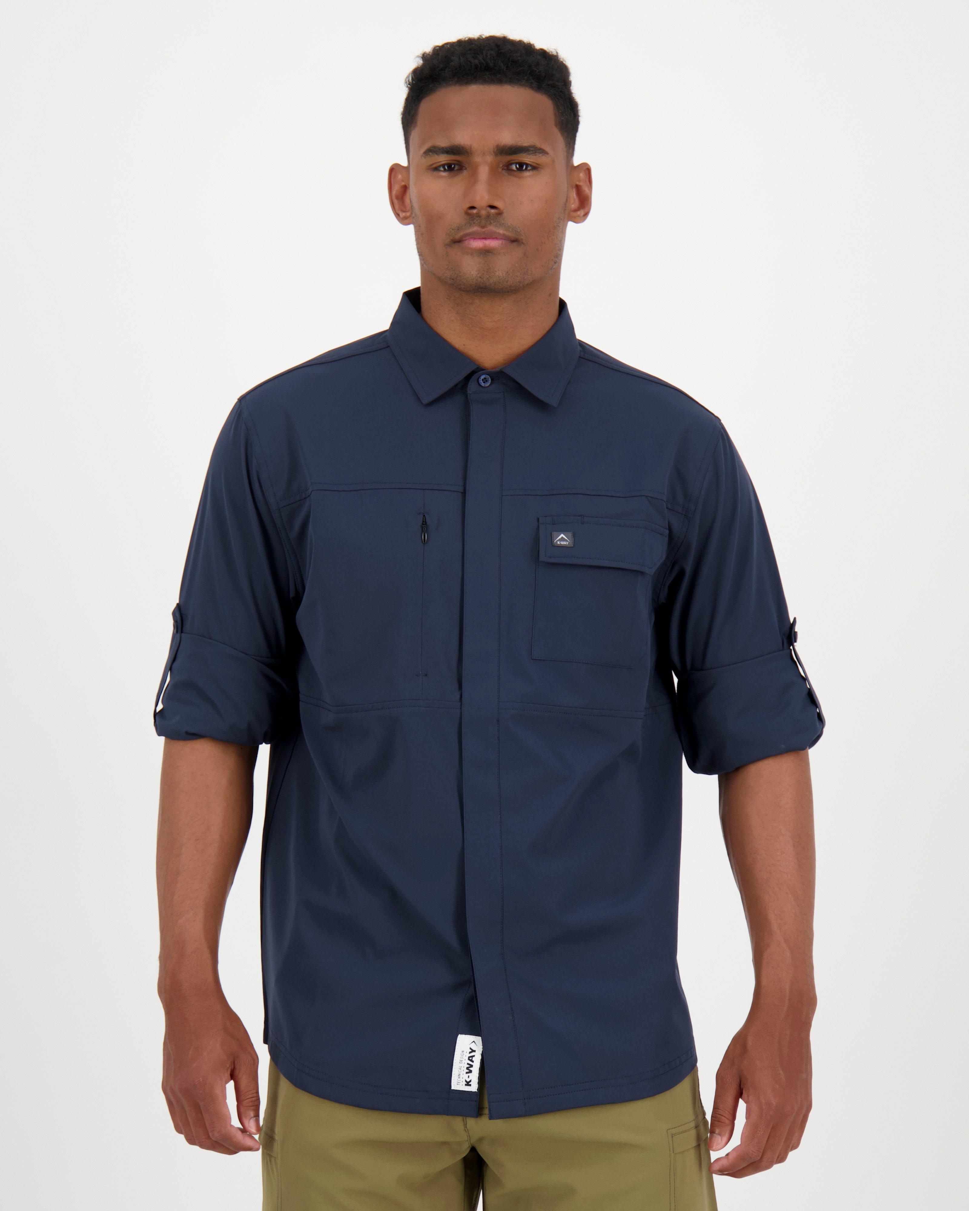 K-Way Men’s Explorer Tech Shirt -  Airforce