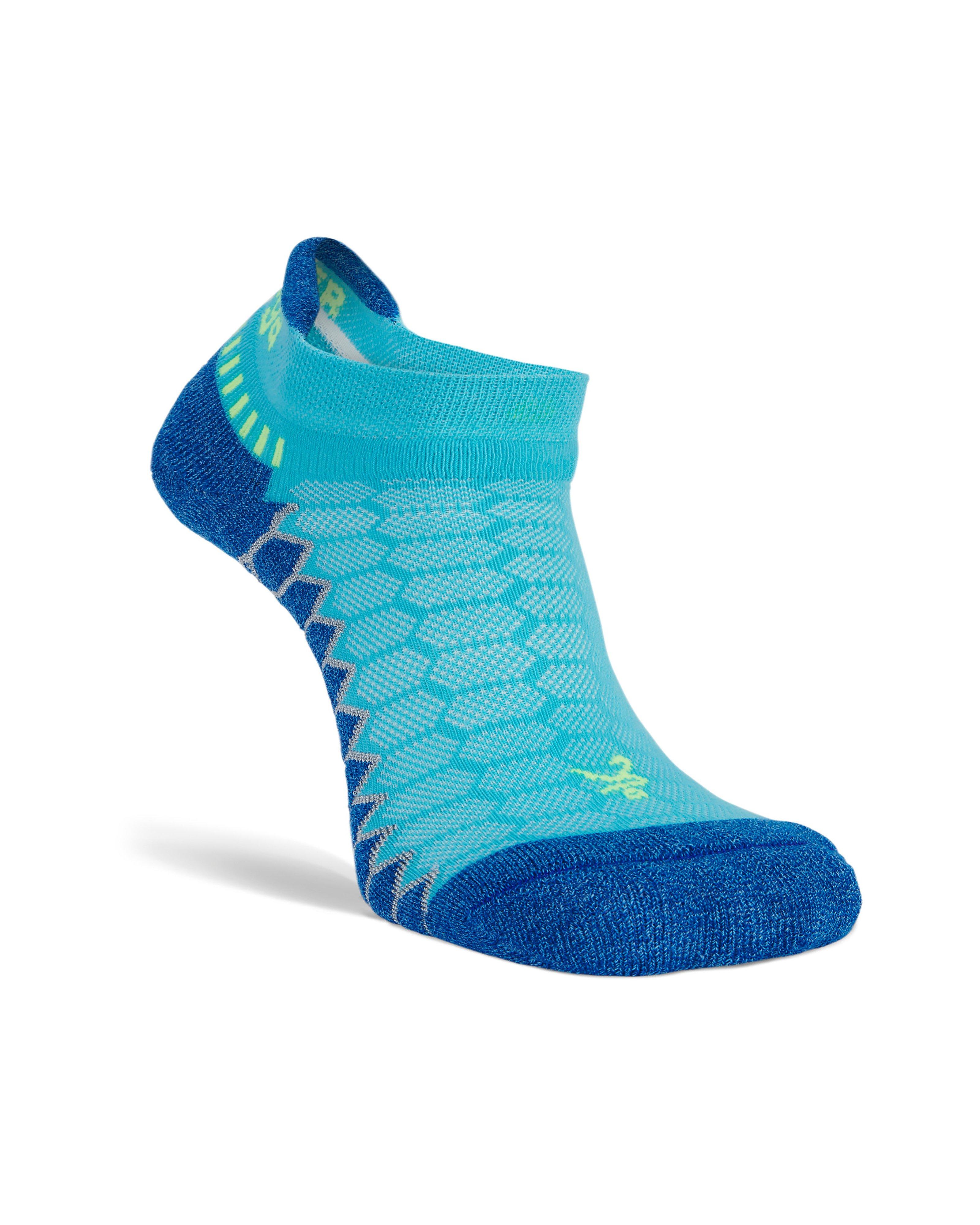 Balega Silver No Show Running Socks -  Cobalt