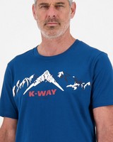 K-Way Elements Men’s Graphic T-Shirt -  airforce