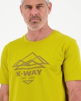 K-Way Elements Men’s Graphic T-Shirt -  ochre