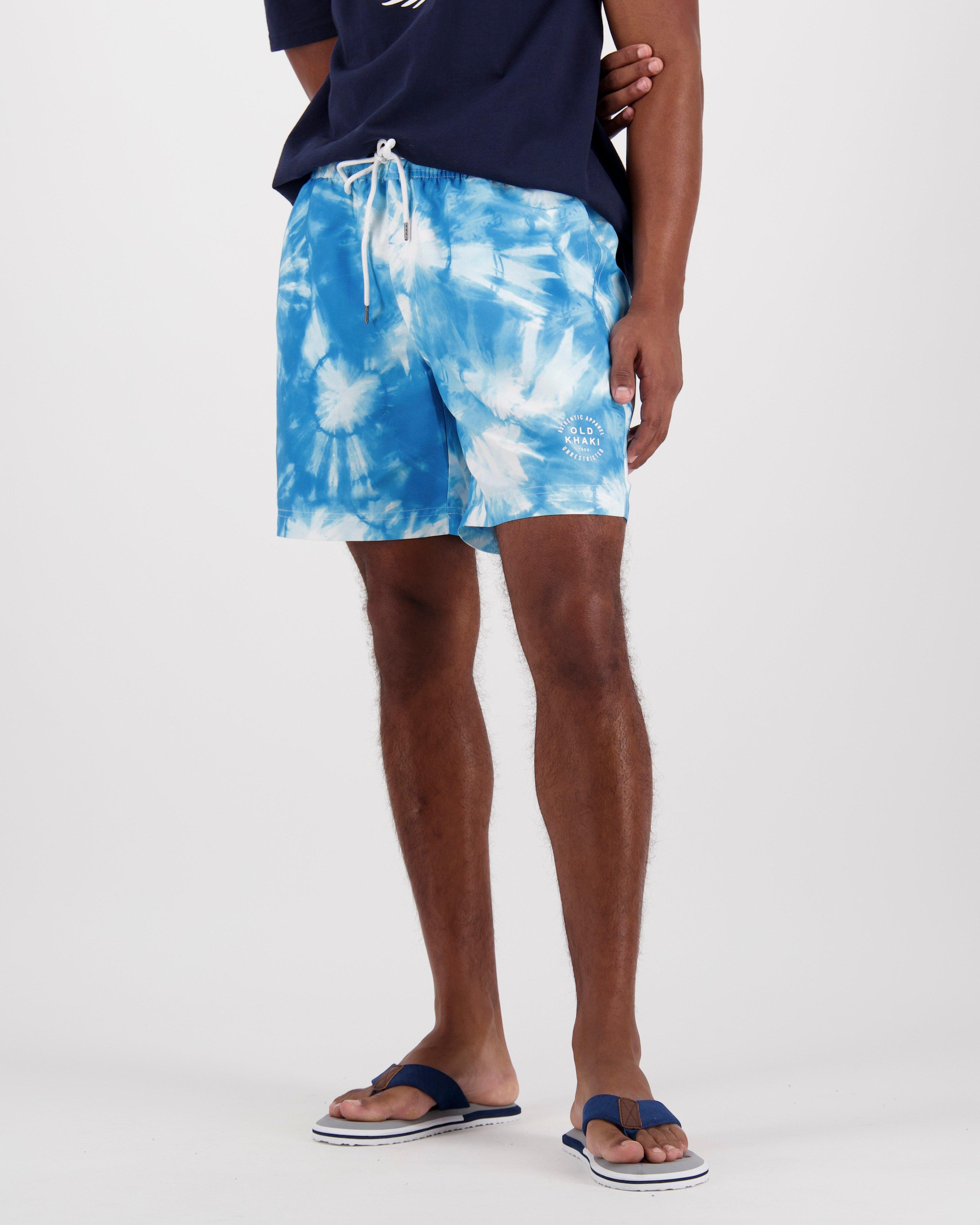 Men's Luke Swim Shorts  -  Aqua