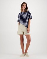 Rare Earth Women's Brooke T-Shirt -  navy