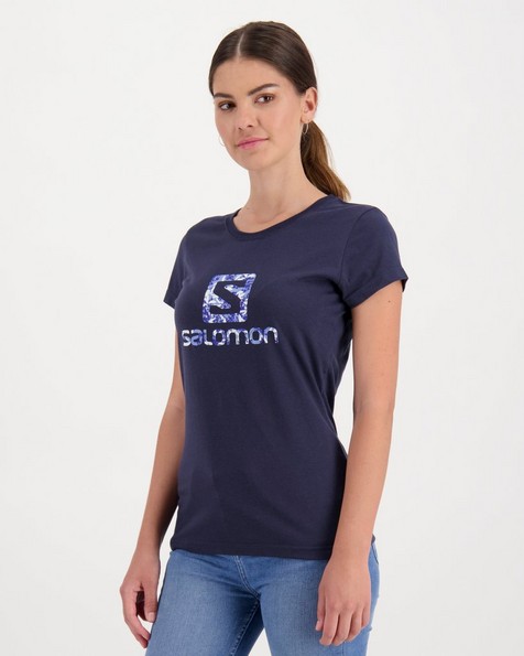 Salomon Women's Teacup T-Shirt -  indigo
