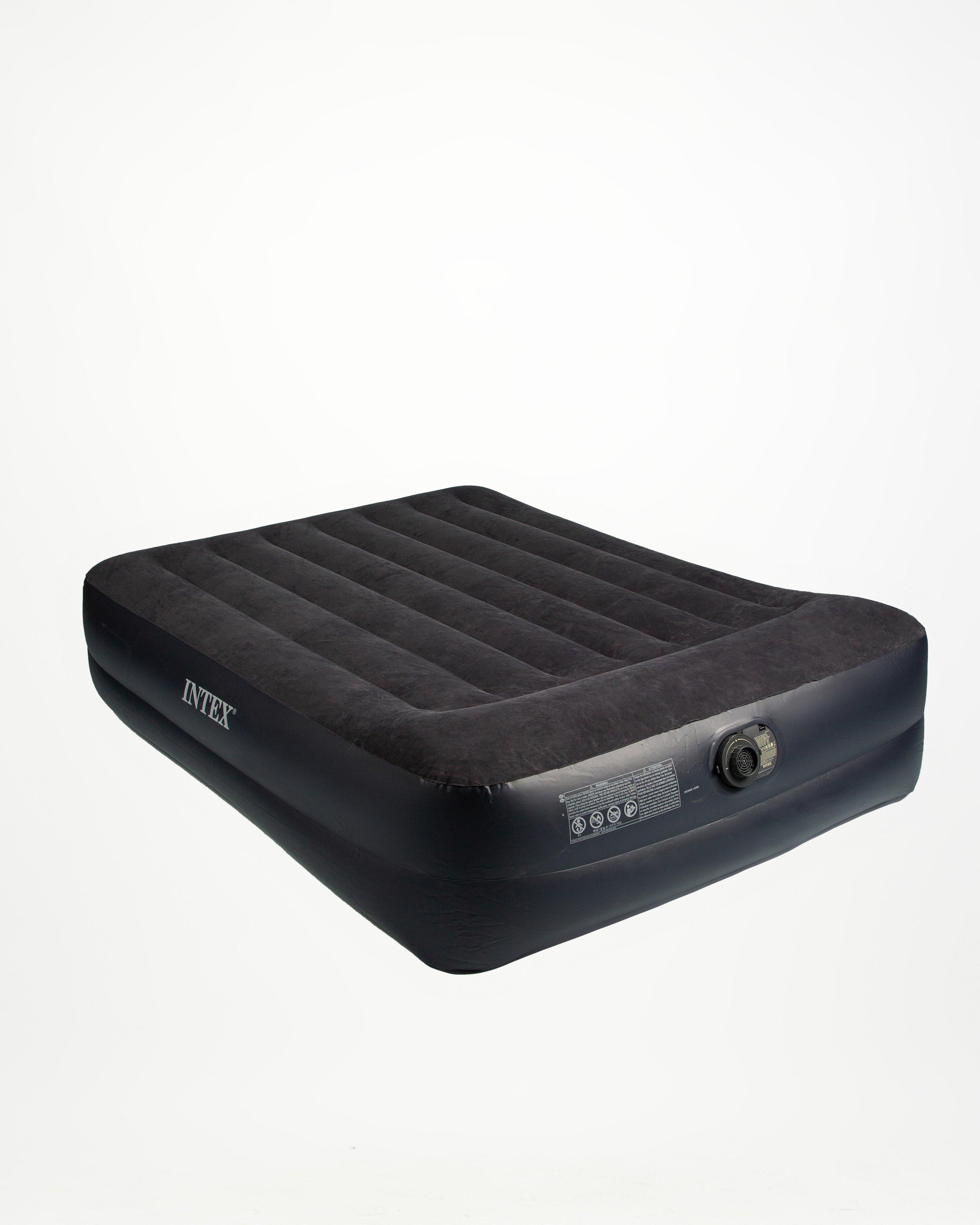 Intex Dura-Beam Queen Highrise Air Mattress -  Blue
