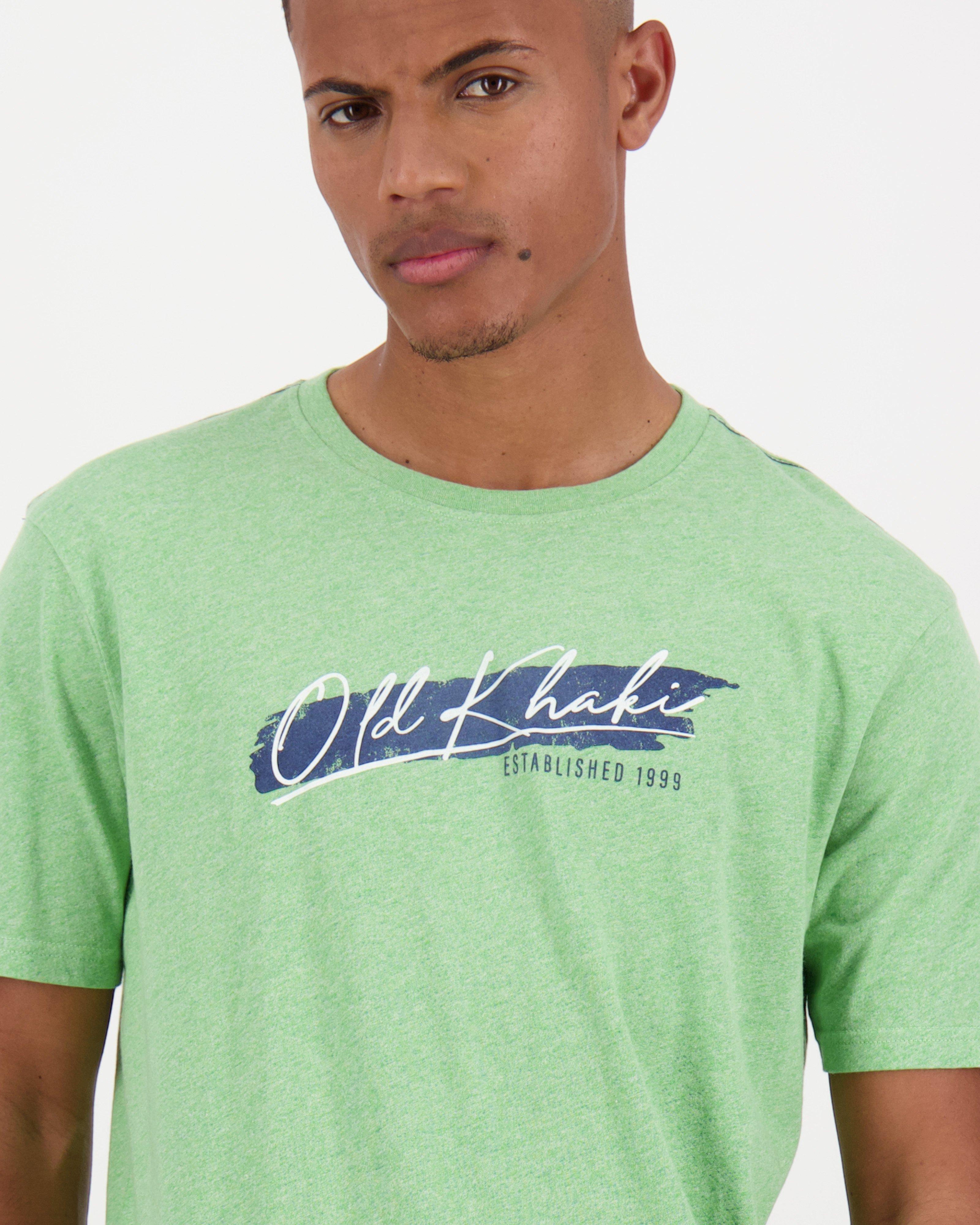 Old Khaki Men's Jay Relaxed Fit T-Shirt -  Green