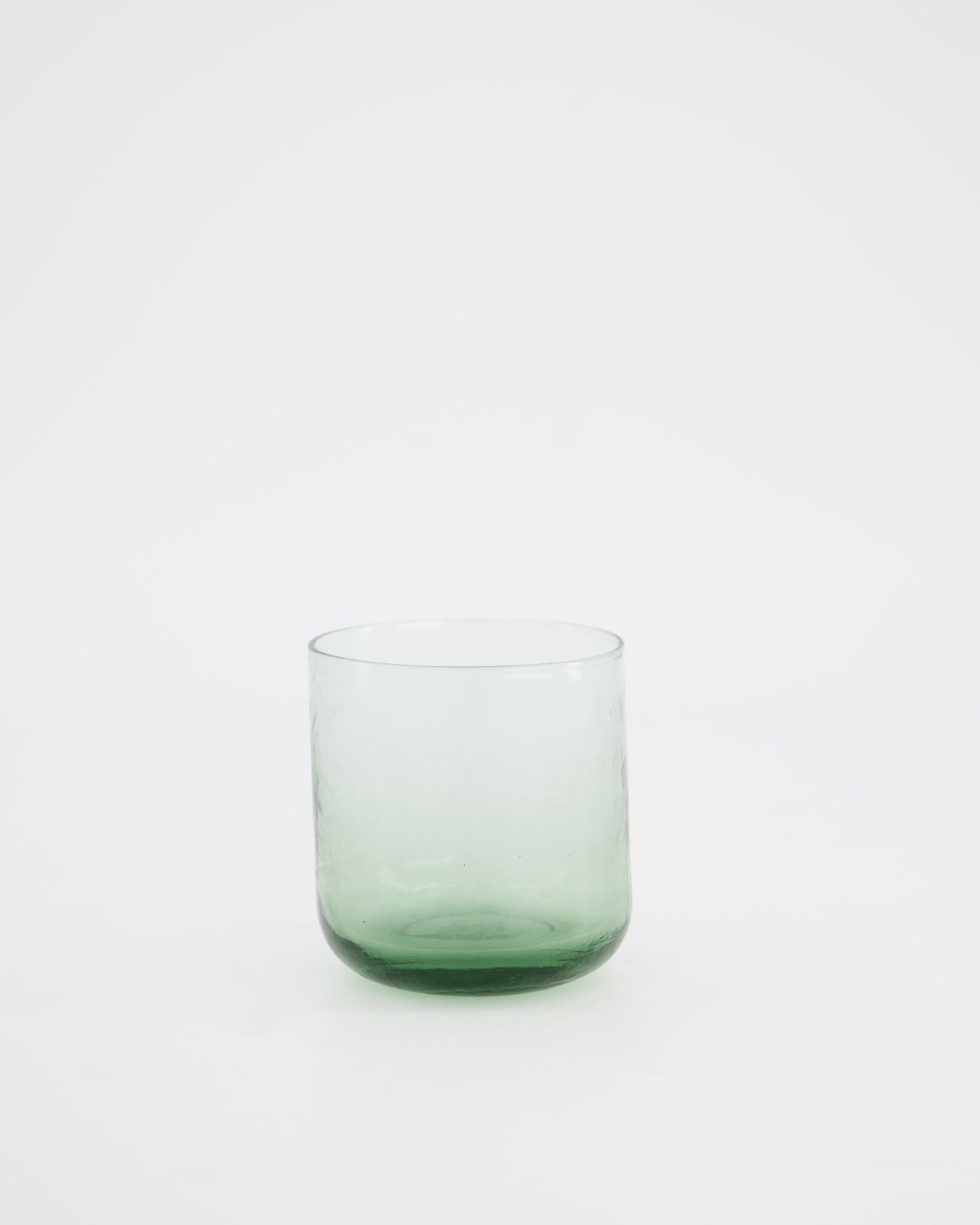 Hammered Short Tumbler -  Bottle Green