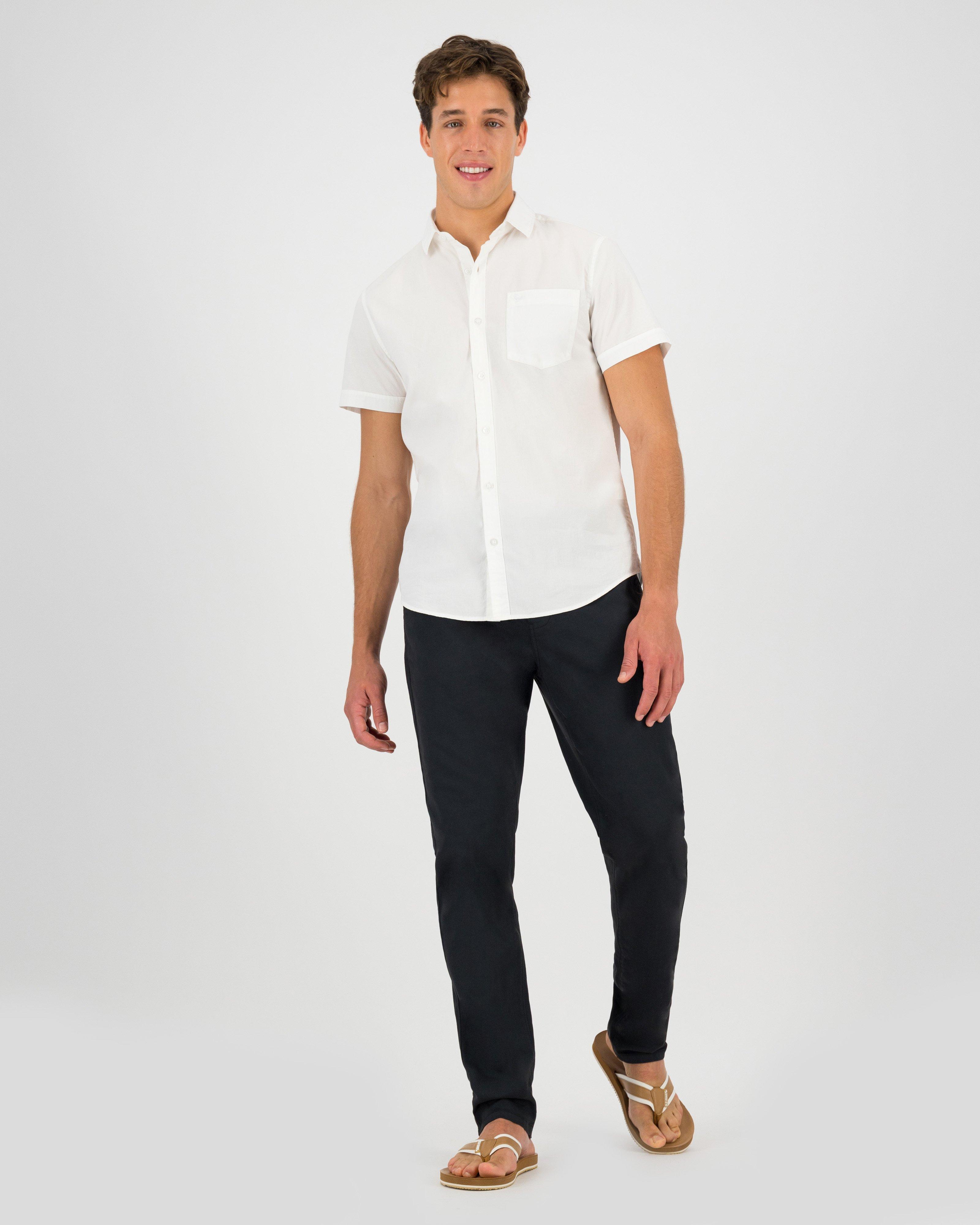 Men's Ali Slim Fit Shirt -  White