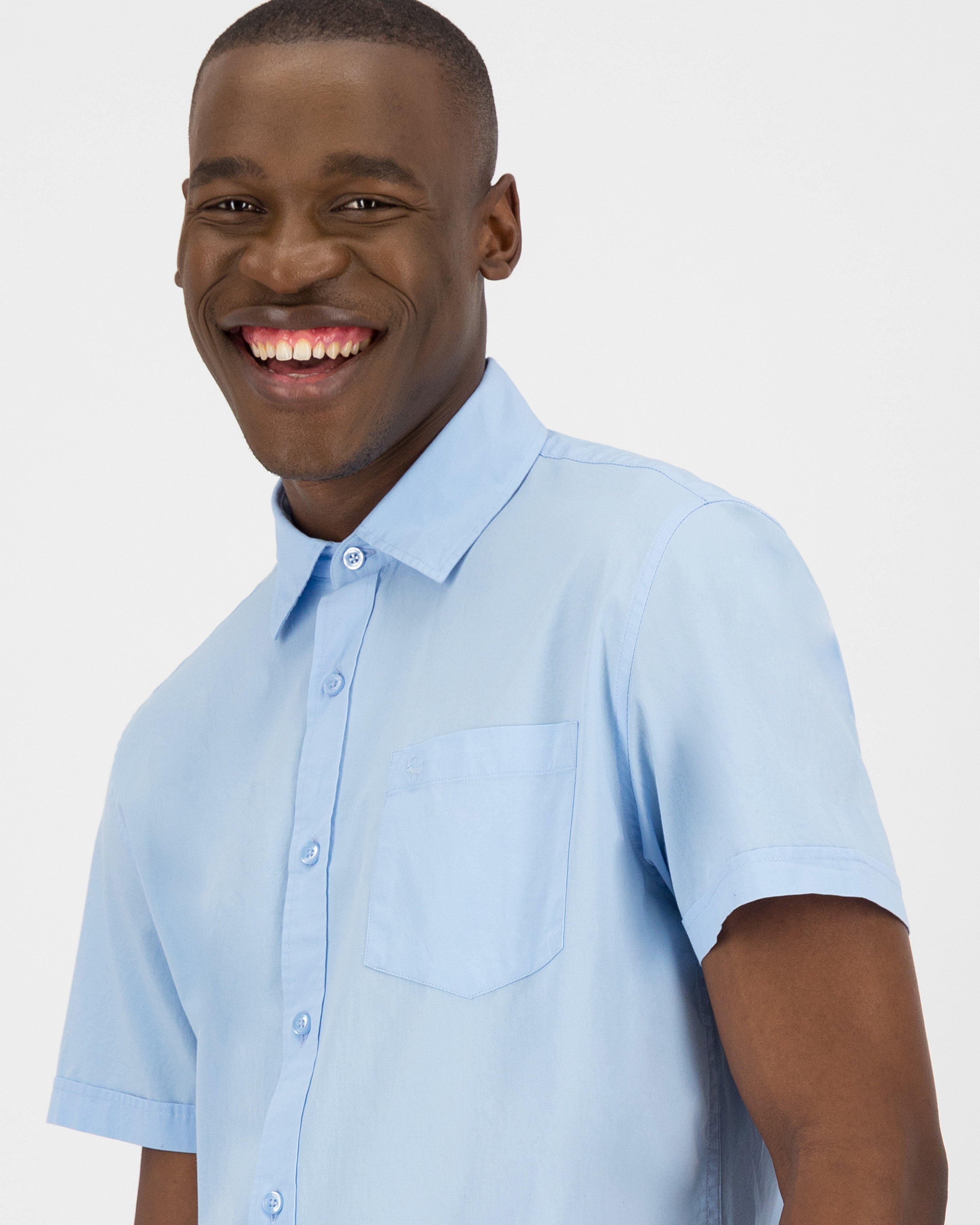 Men's Ali Slim Fit Shirt -  Light Blue