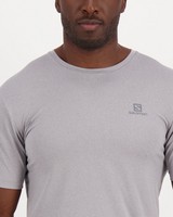 Salomon Men's Agile Training T-Shirt -  silver